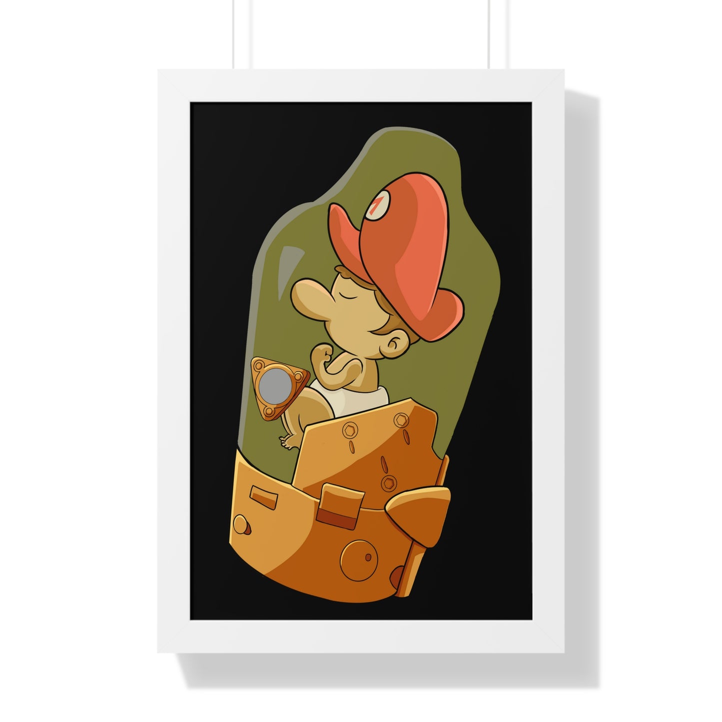 Framed  Poster - BBS