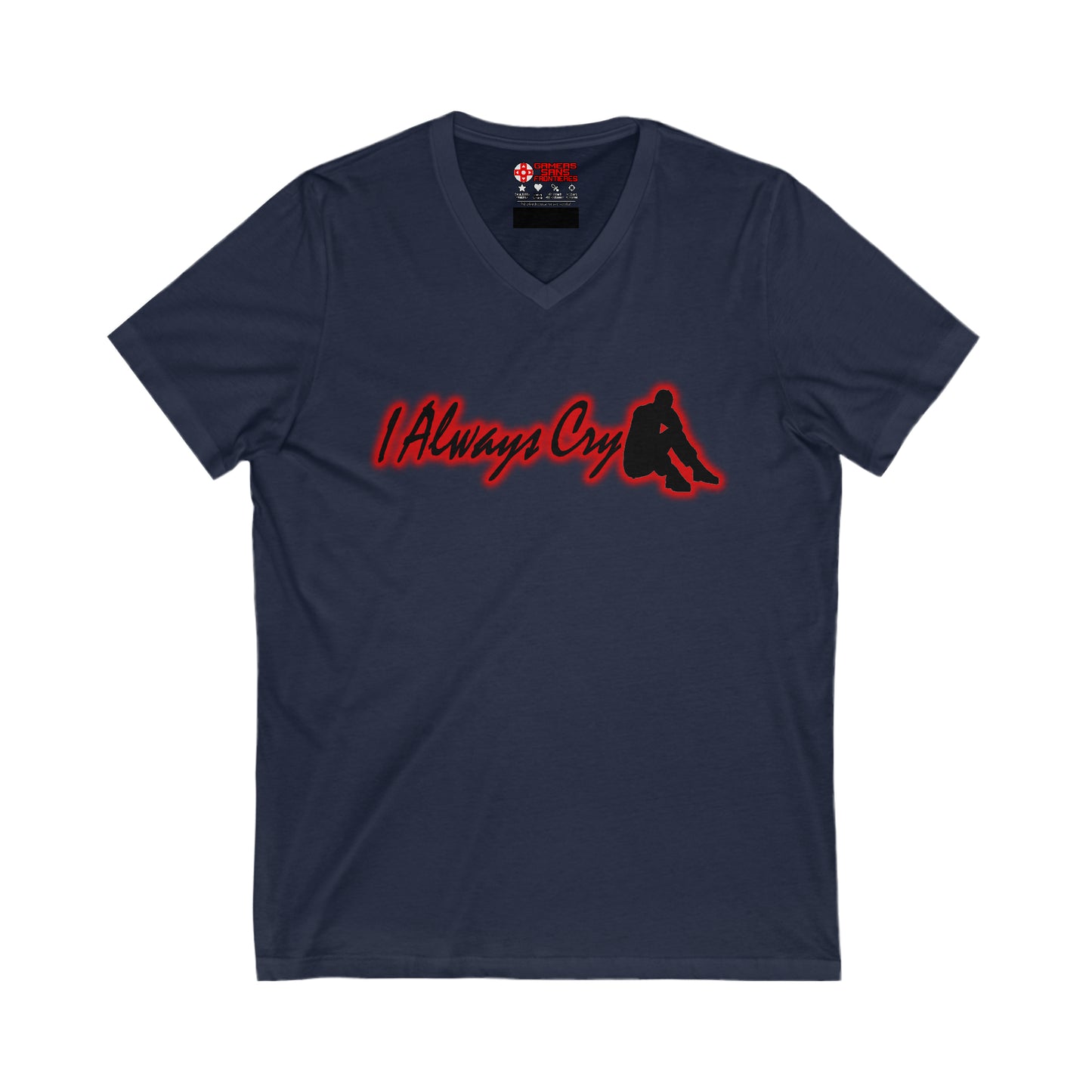 Men's V Tee - I Always Cry