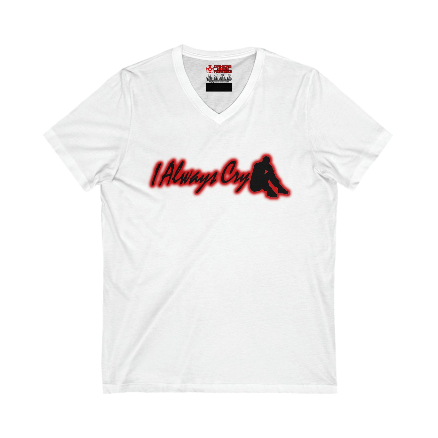 Men's V Tee - I Always Cry