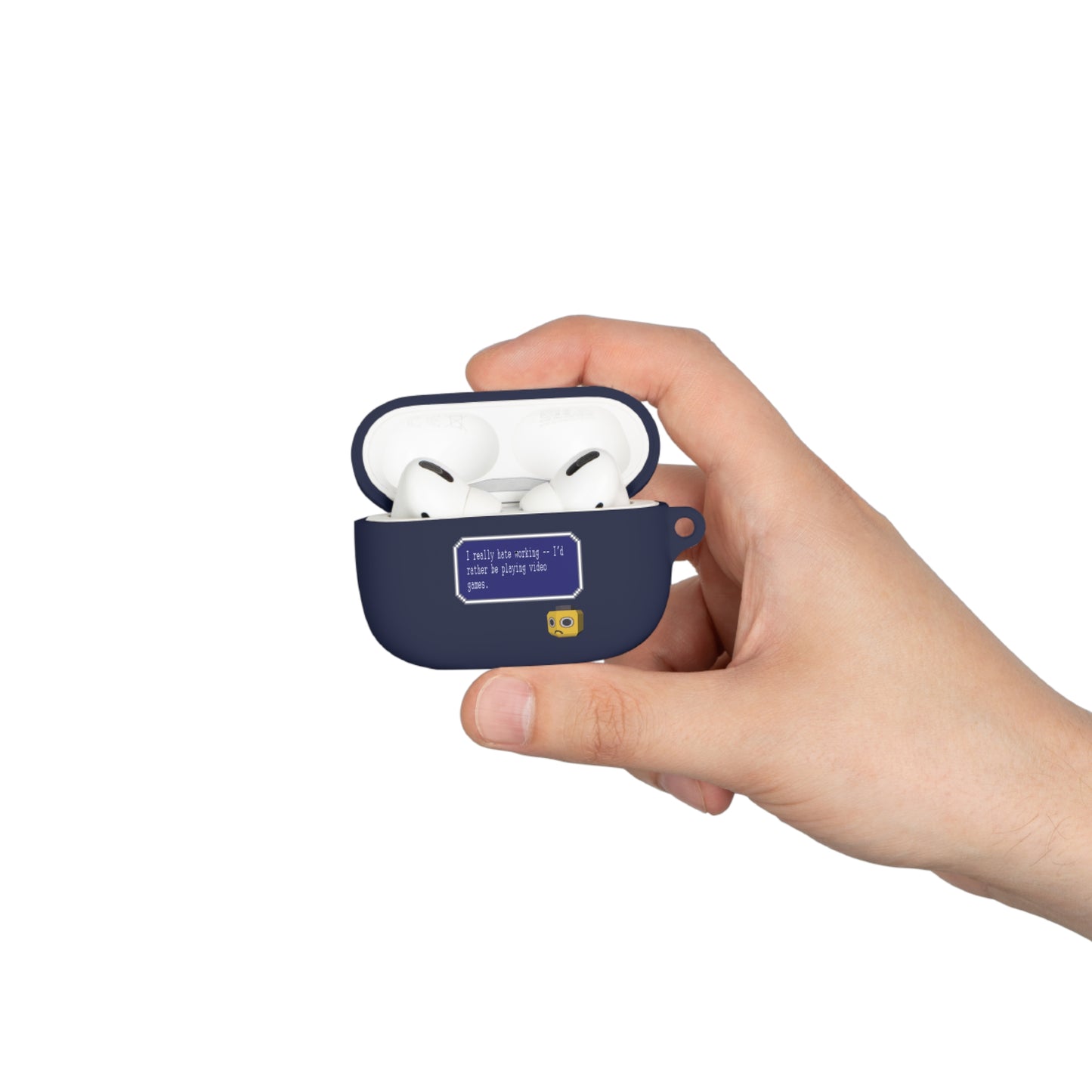 AirPods / AirPods Pro Case Cover - I Really Hate Working