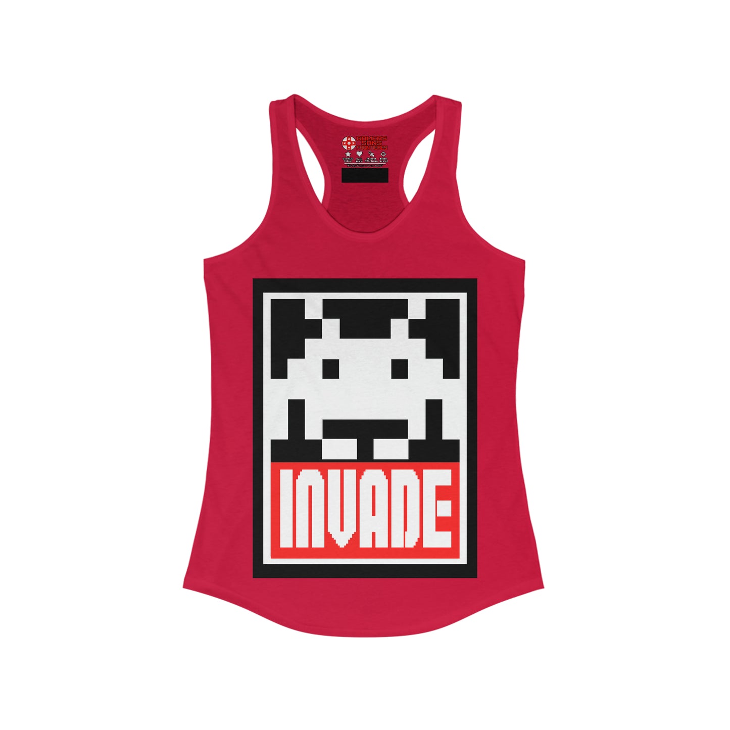 Women's Racerback Tank - Invade & Obey