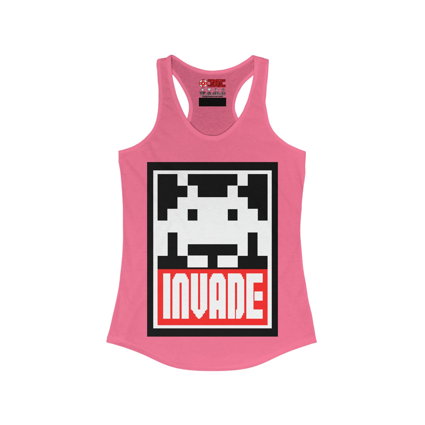Women's Racerback Tank - Invade & Obey