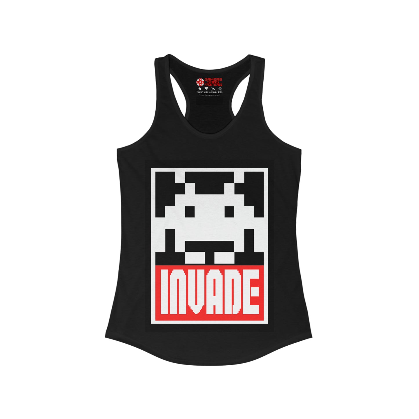 Women's Racerback Tank - Invade & Obey