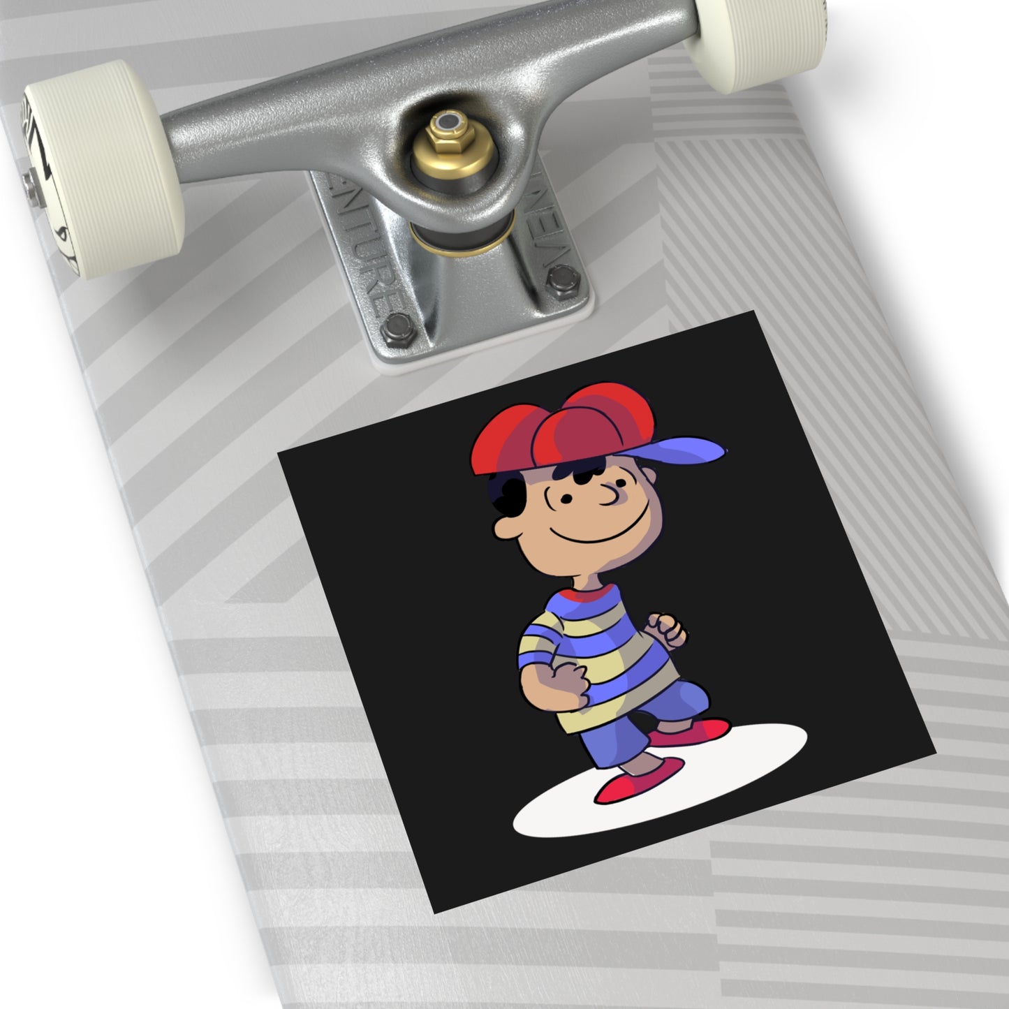 Ness Brown Dance Vinyl Stickers