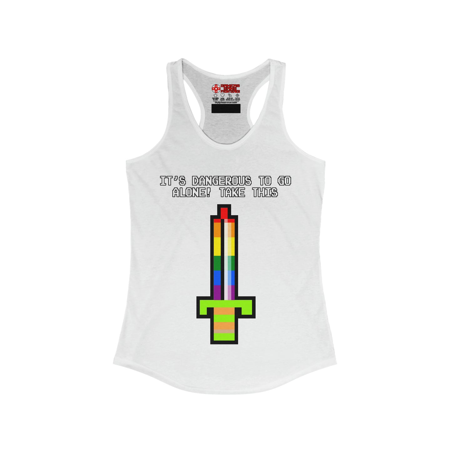 Women's Racerback Tank - Going Solo