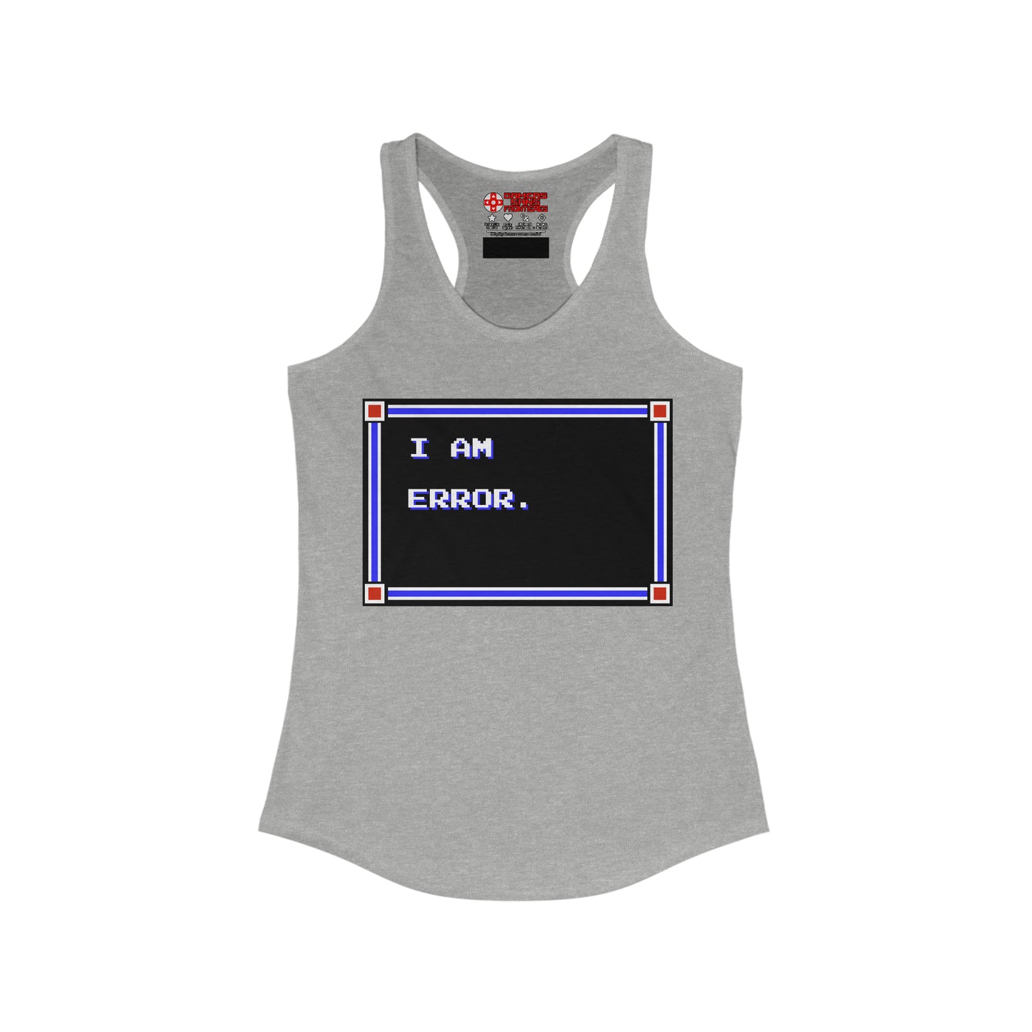 Women's Racerback Tank - I Am Error