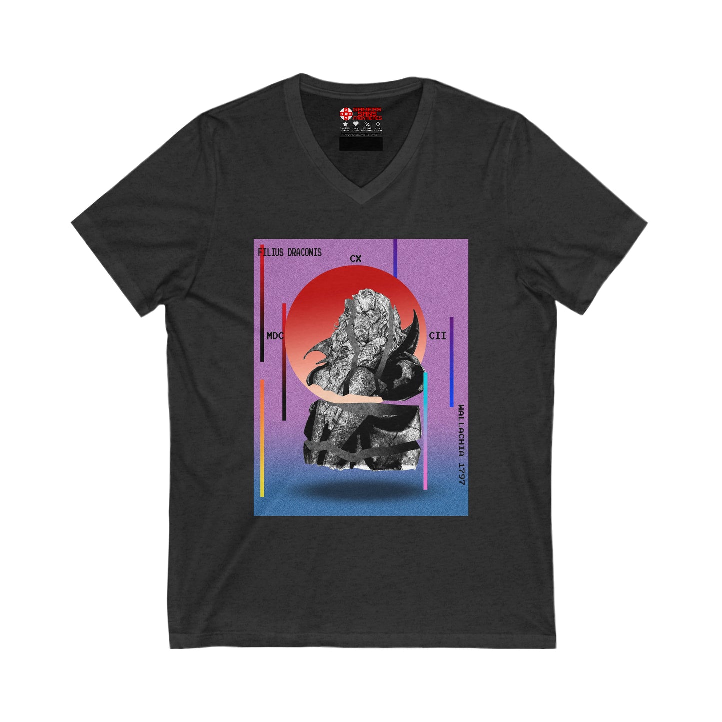 Castlevania Men's V Tee - Filius Draconis