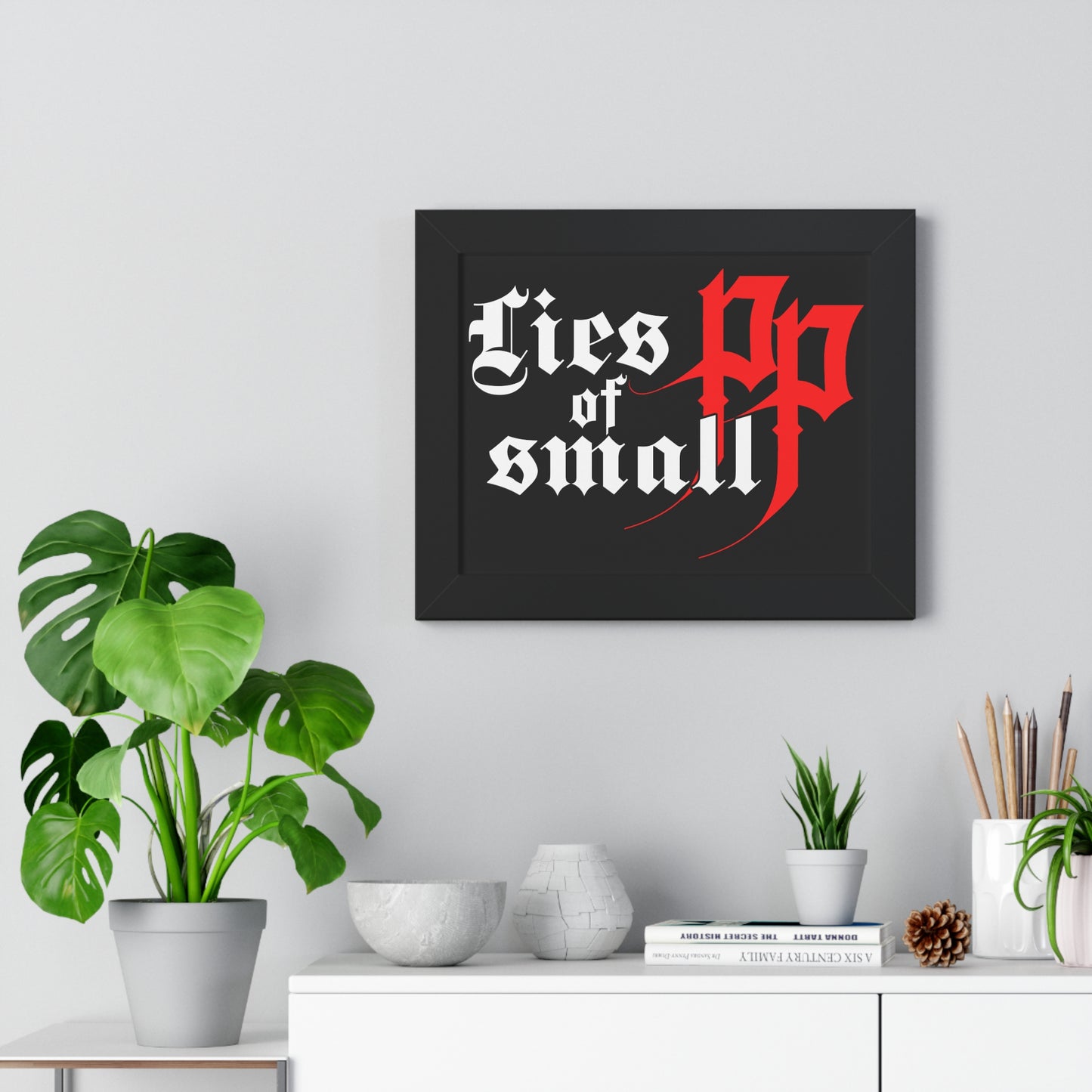 Lies of P Framed Poster - Lies of Small PP