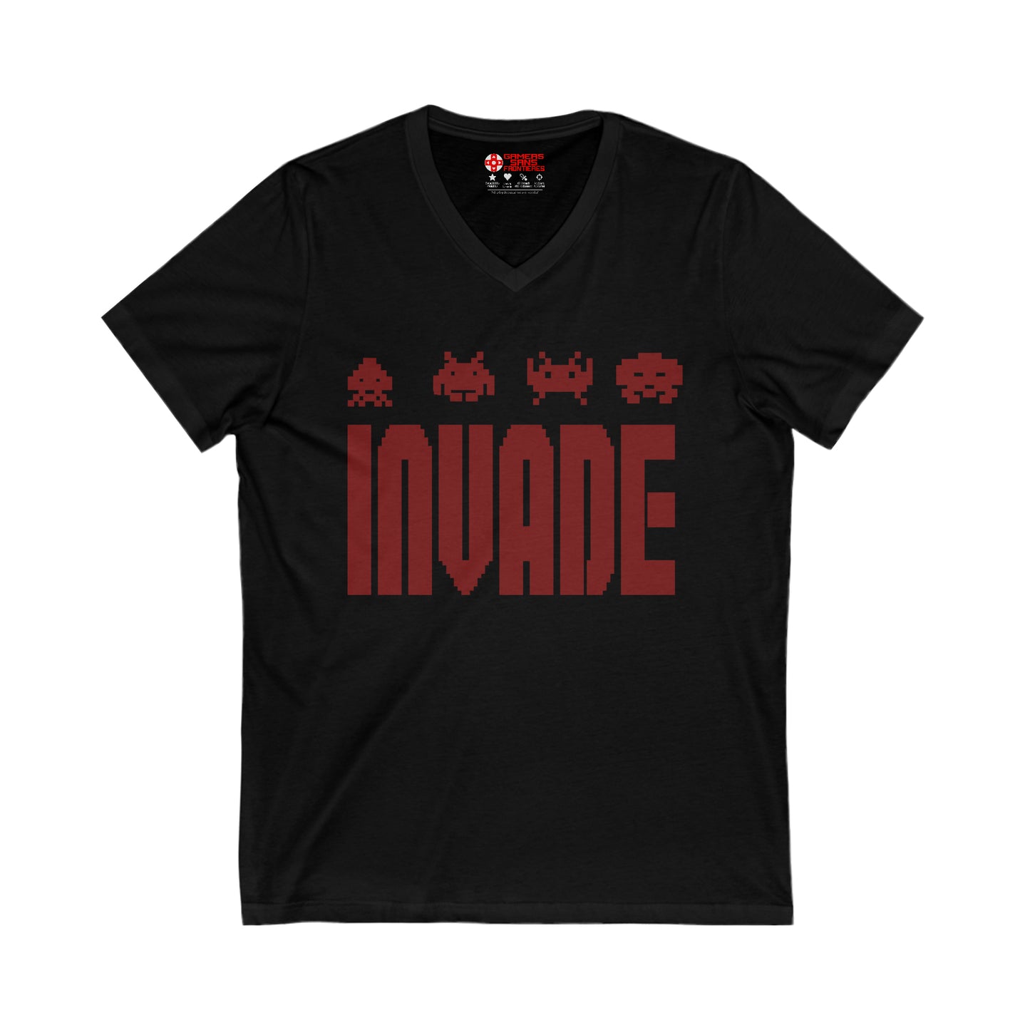 Space Invaders Men's V Tee - Invasion