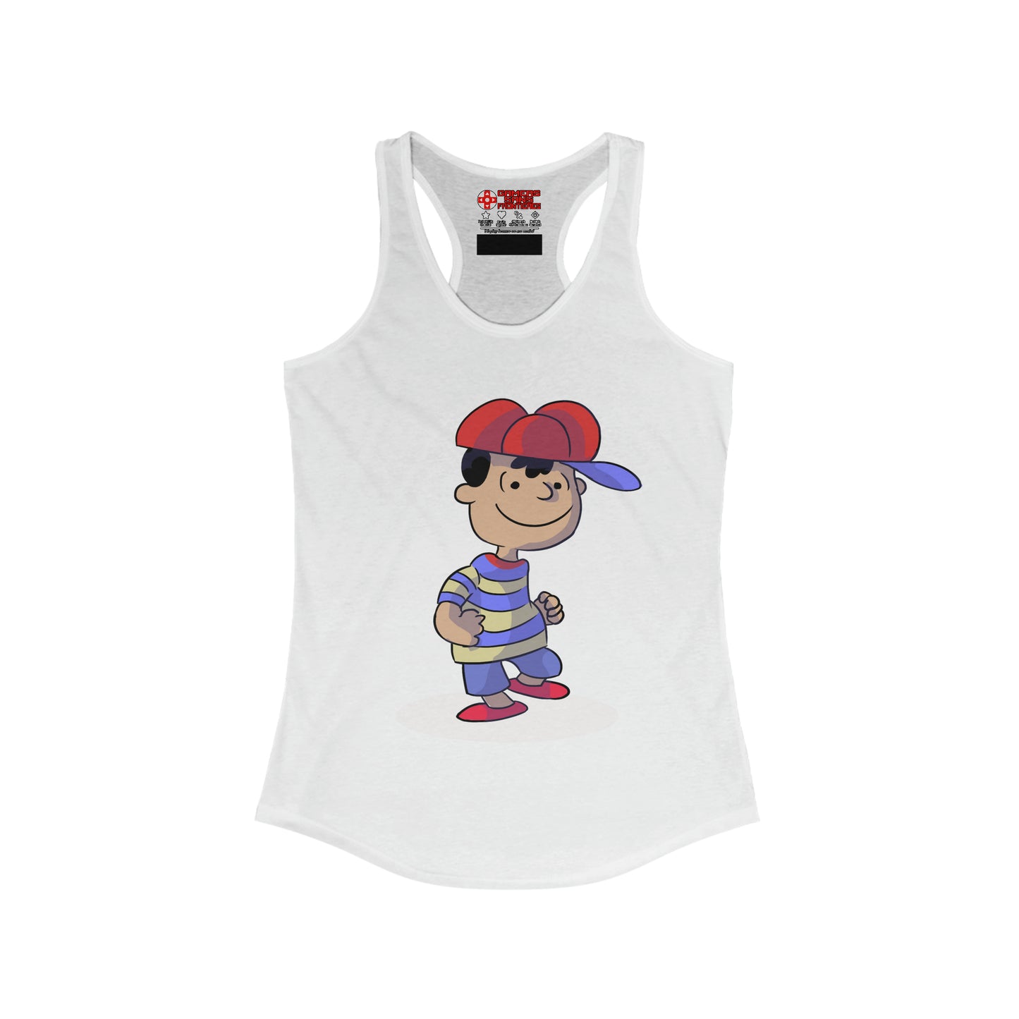 Women's Racerback Tank - Ness Brown Dance