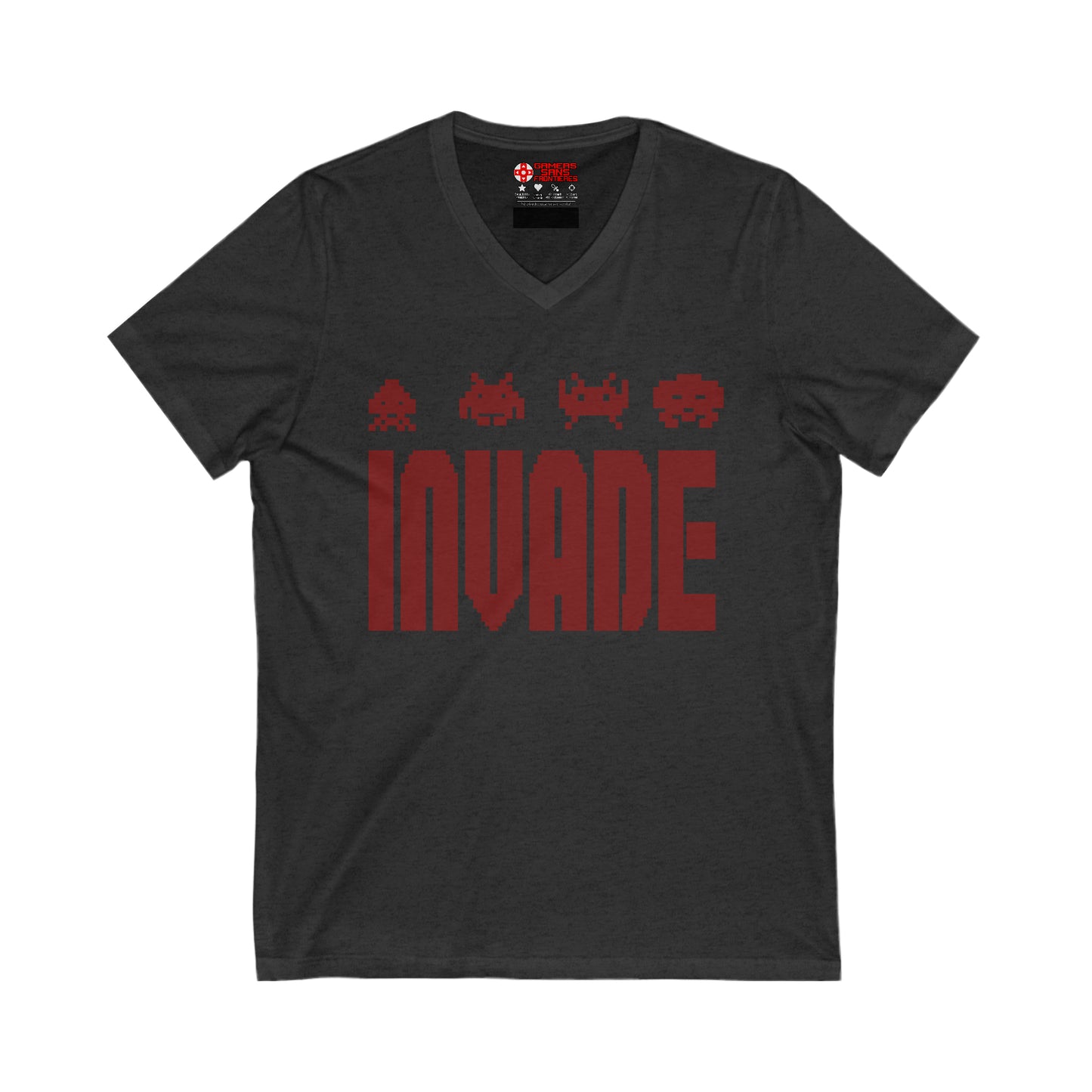 Space Invaders Men's V Tee - Invasion