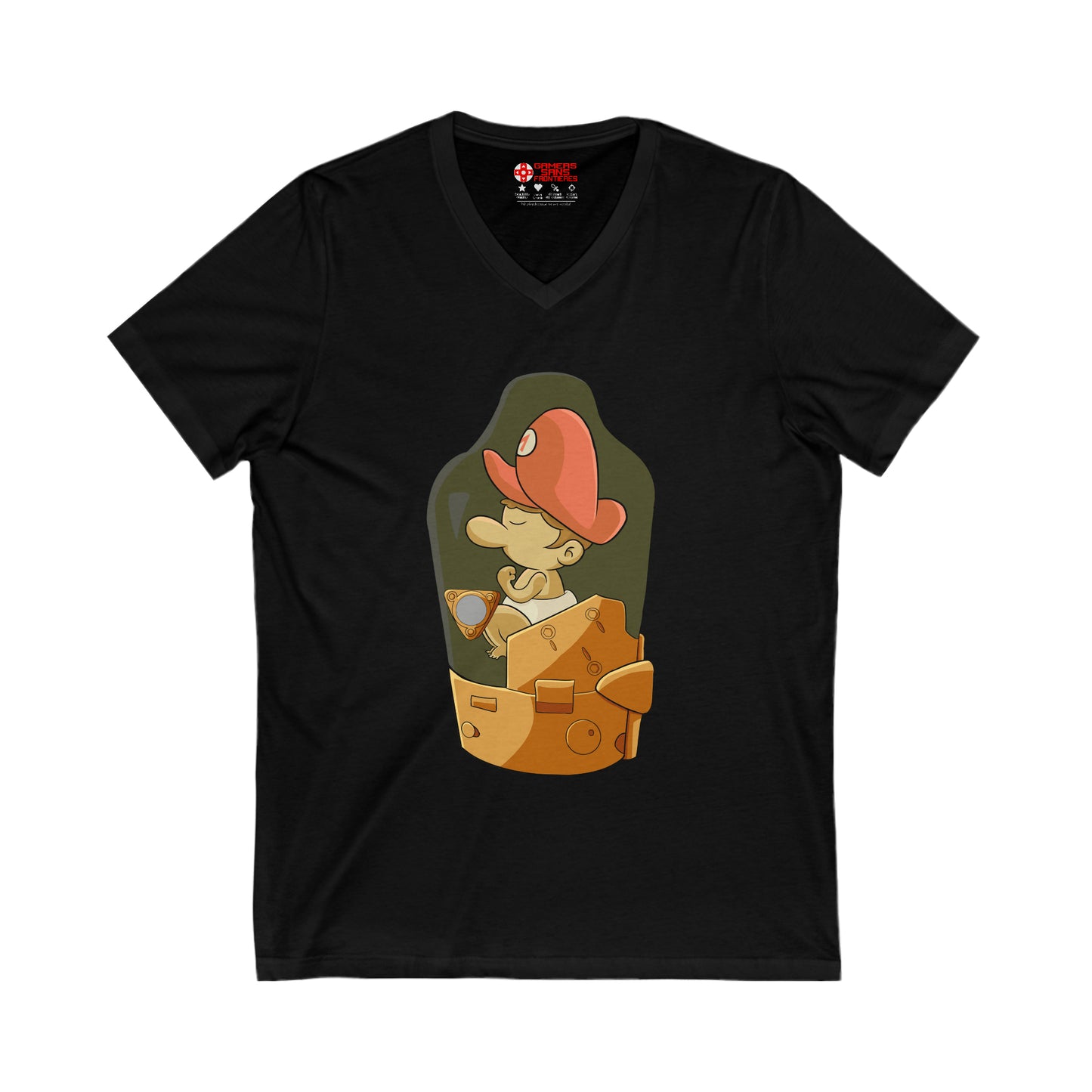 MEN'S V TEE -  BBS