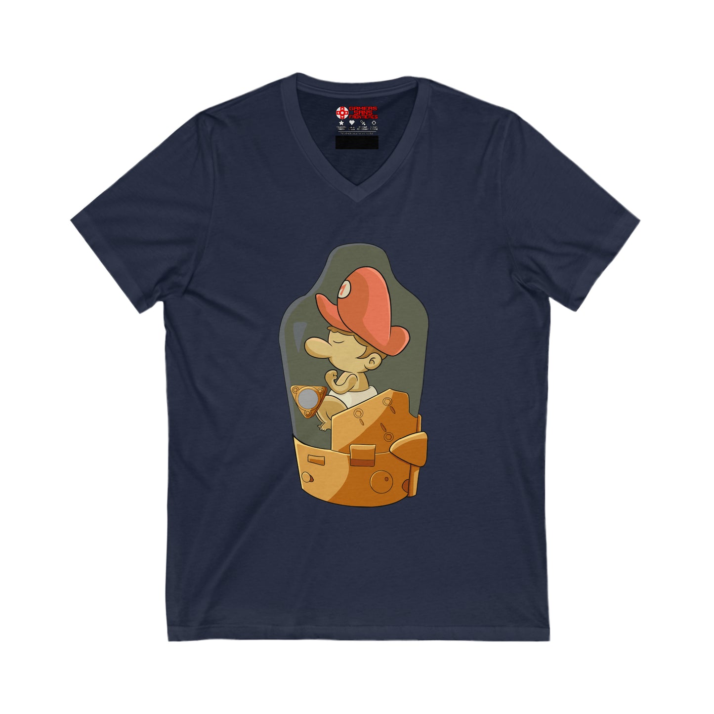 MEN'S V TEE -  BBS
