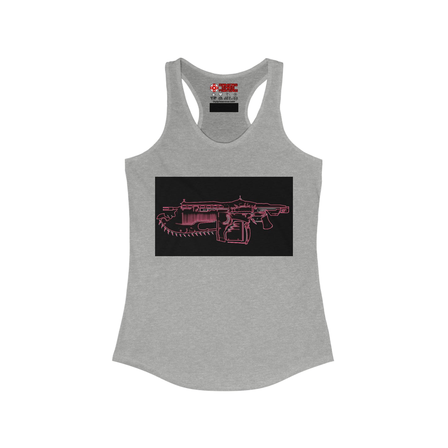 Women's Racerback Tank - Neon Lancer