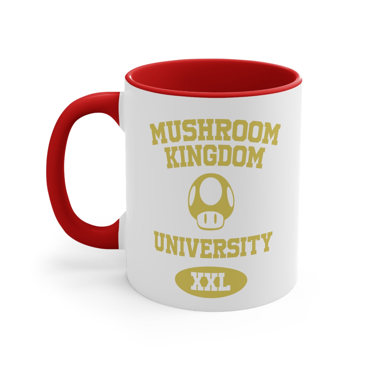Mushroom Kingdom University Mug, 11oz