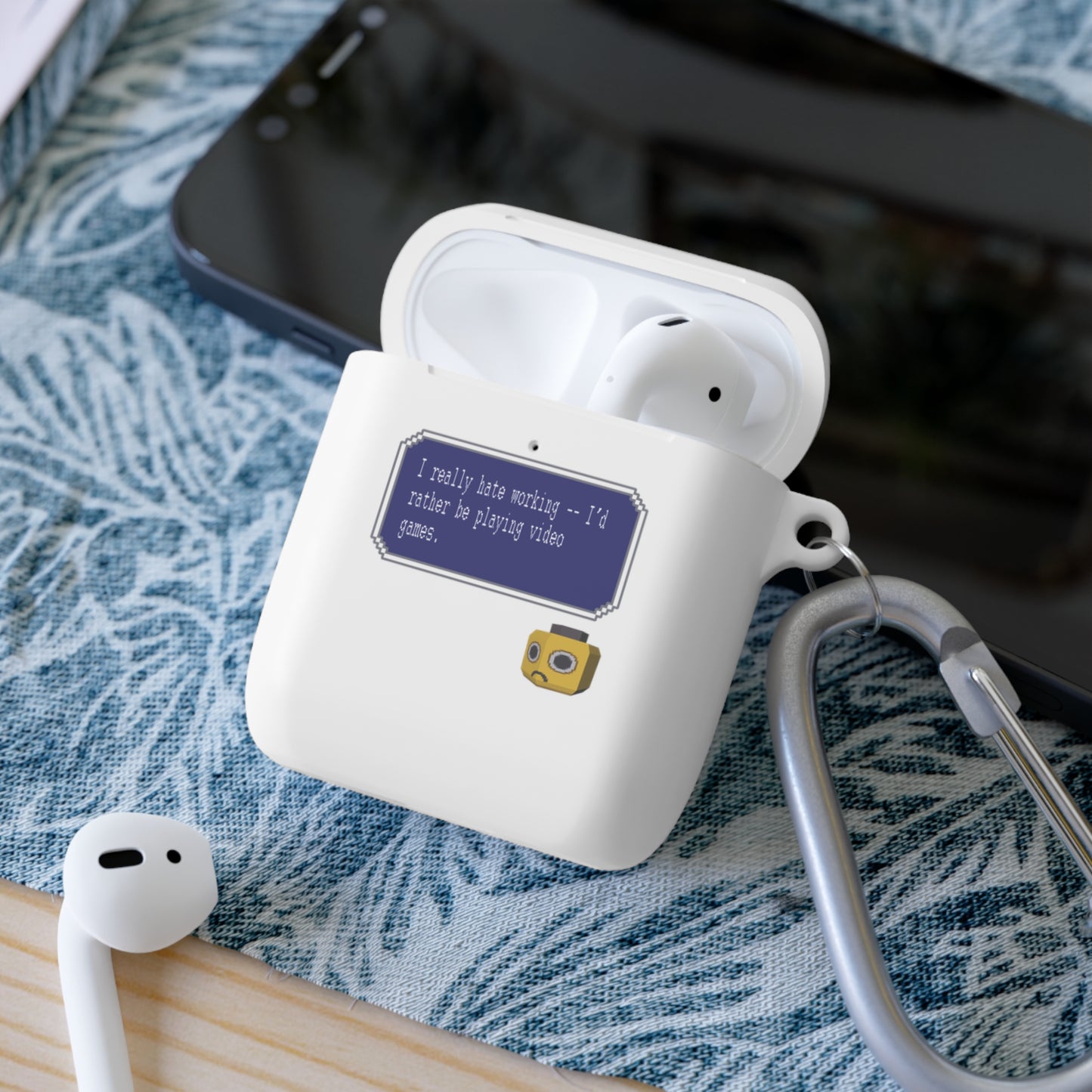 AirPods / AirPods Pro Case Cover - I Really Hate Working