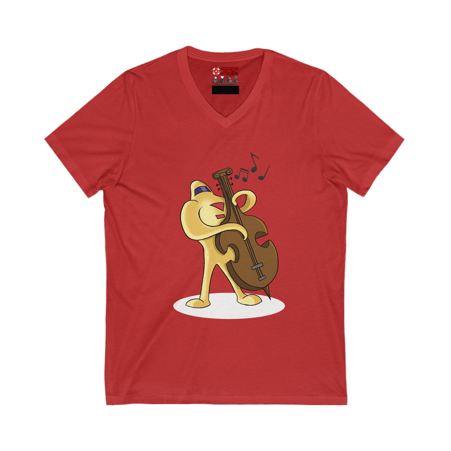 EarthBound Men's V Tee - Jazz Starman