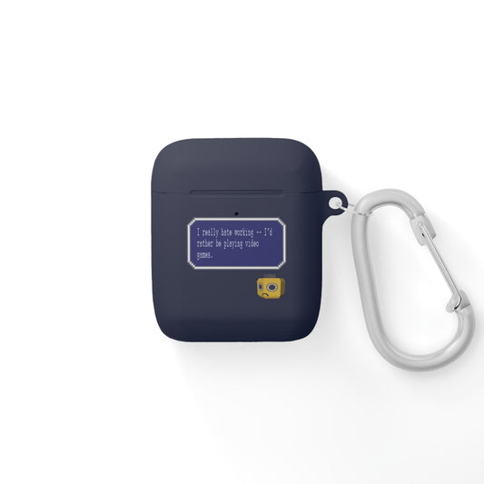 AirPods / AirPods Pro Case Cover - I Really Hate Working
