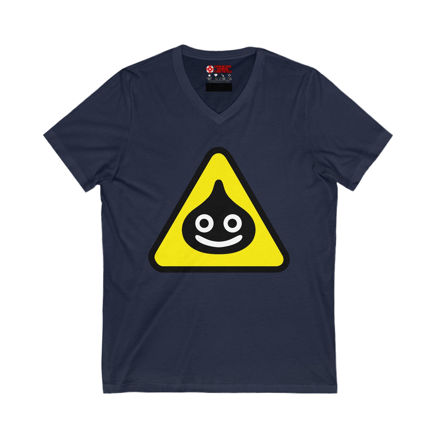 Dragon Quest Men's V Tee - Caution Slimery