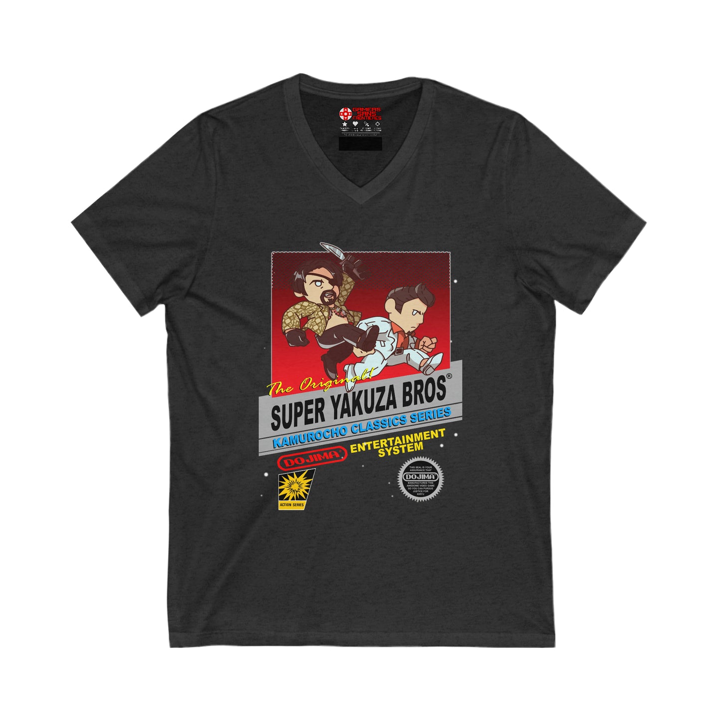 Yakuza Men's V Tee - Super Yakuza Bros