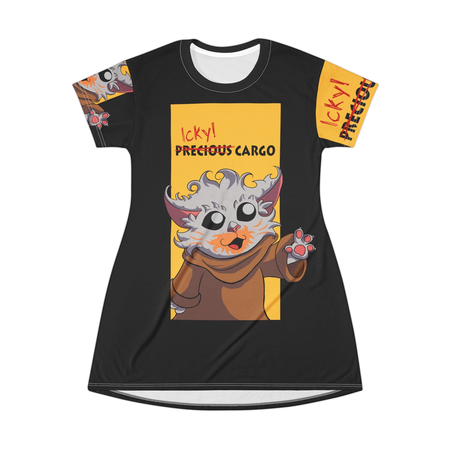 Icky Cargo Tee Dress - Wisp Campaign