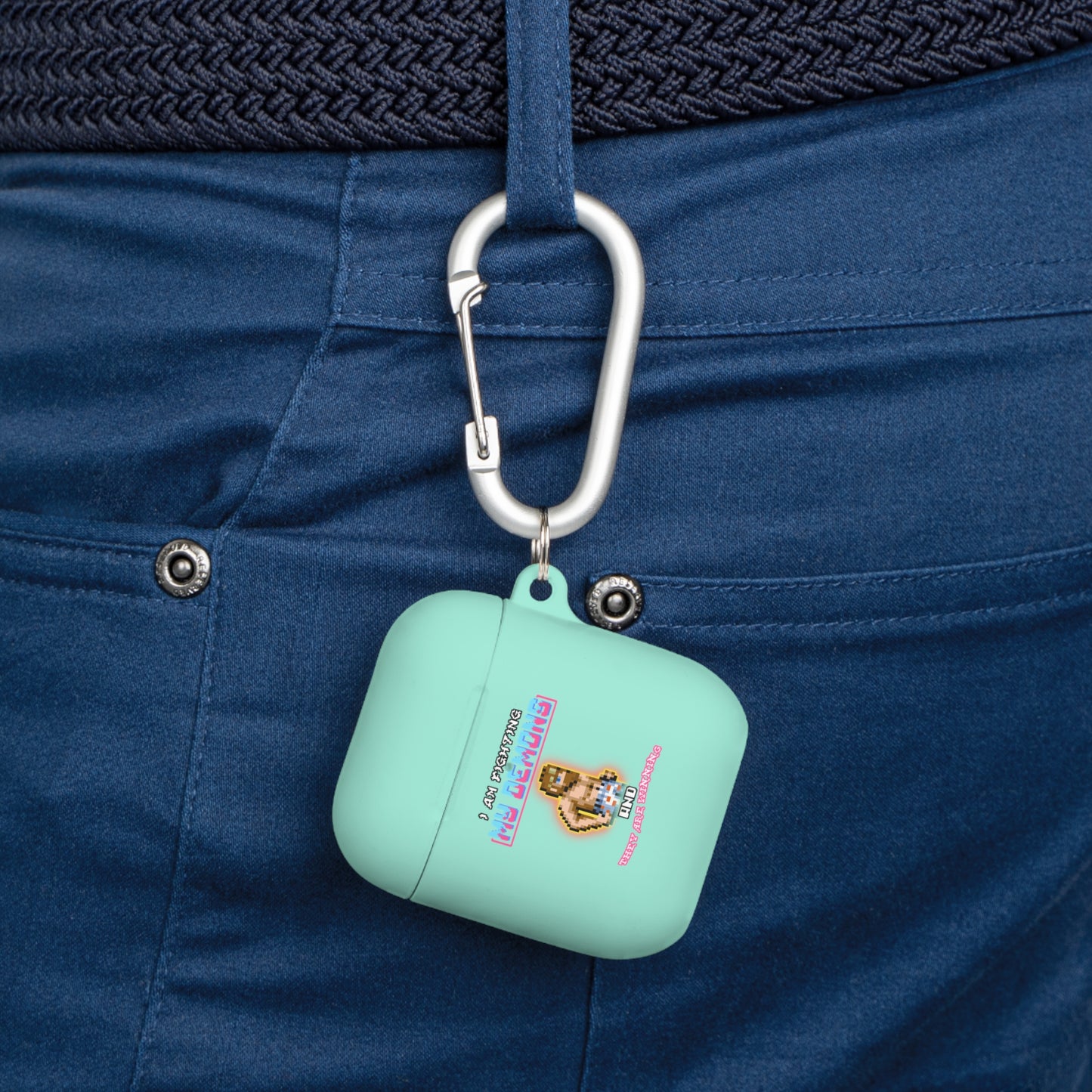 AirPods / AirPods Pro Case Cover - Fighting my demons