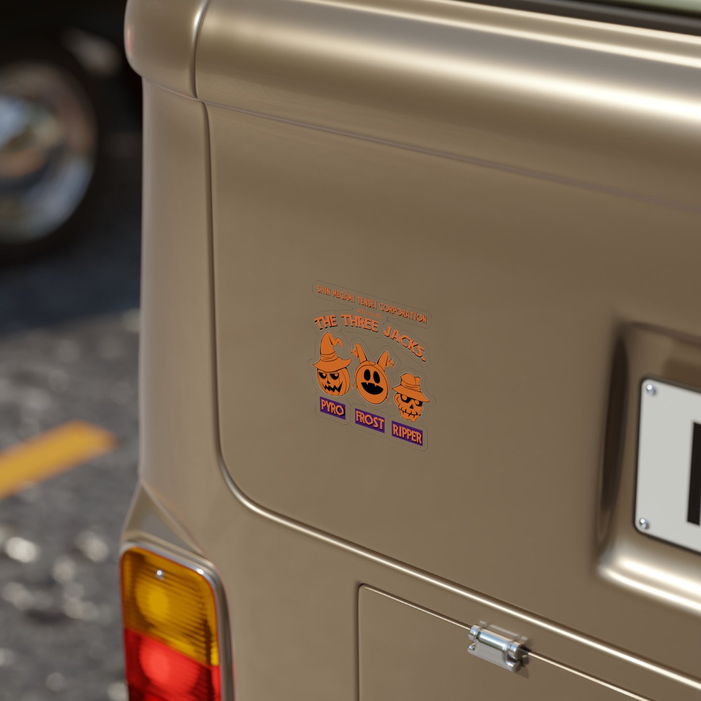 Transparent Outdoor Sticker - Jack of all Tricks