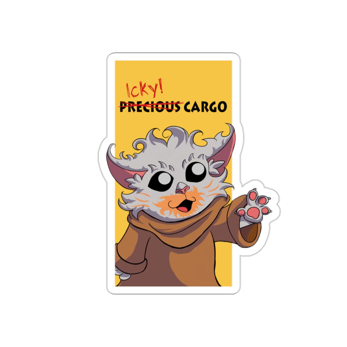 Icky Cargo Die-Cut Sticker - Wisp Campaign