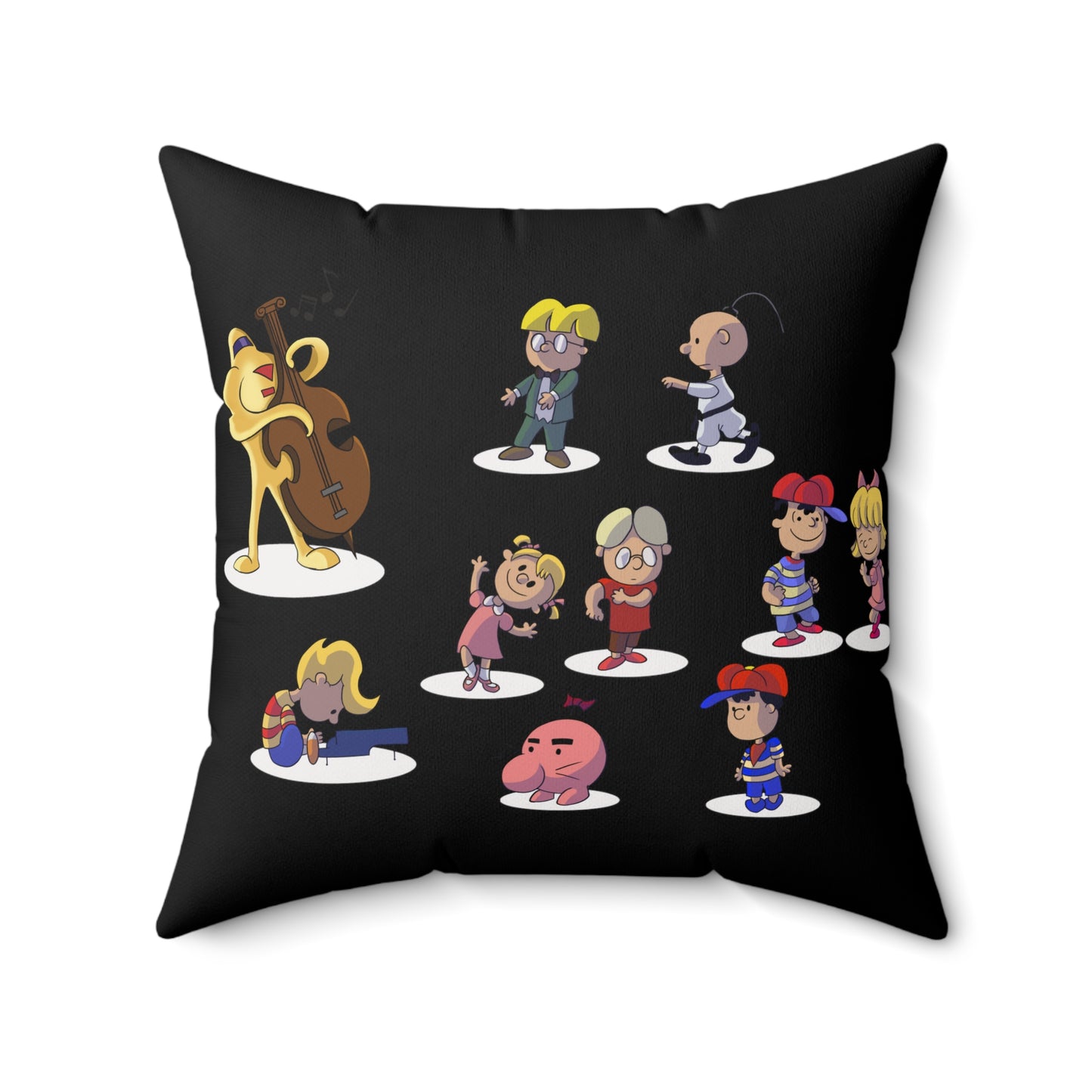 EarthBrown Dance Pillow