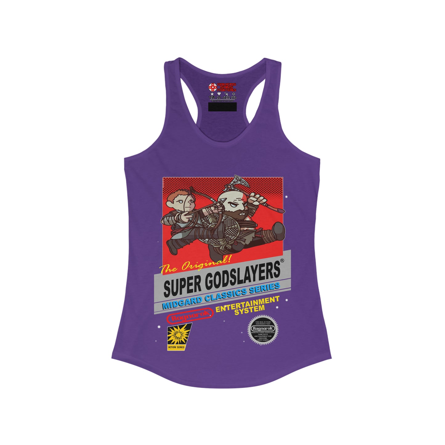 Women's Racerback Tank - Super GodSlayers