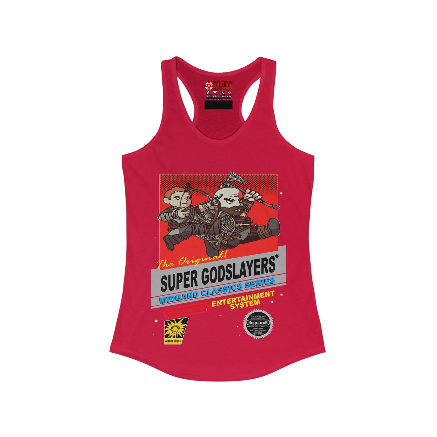 Women's Racerback Tank - Super GodSlayers