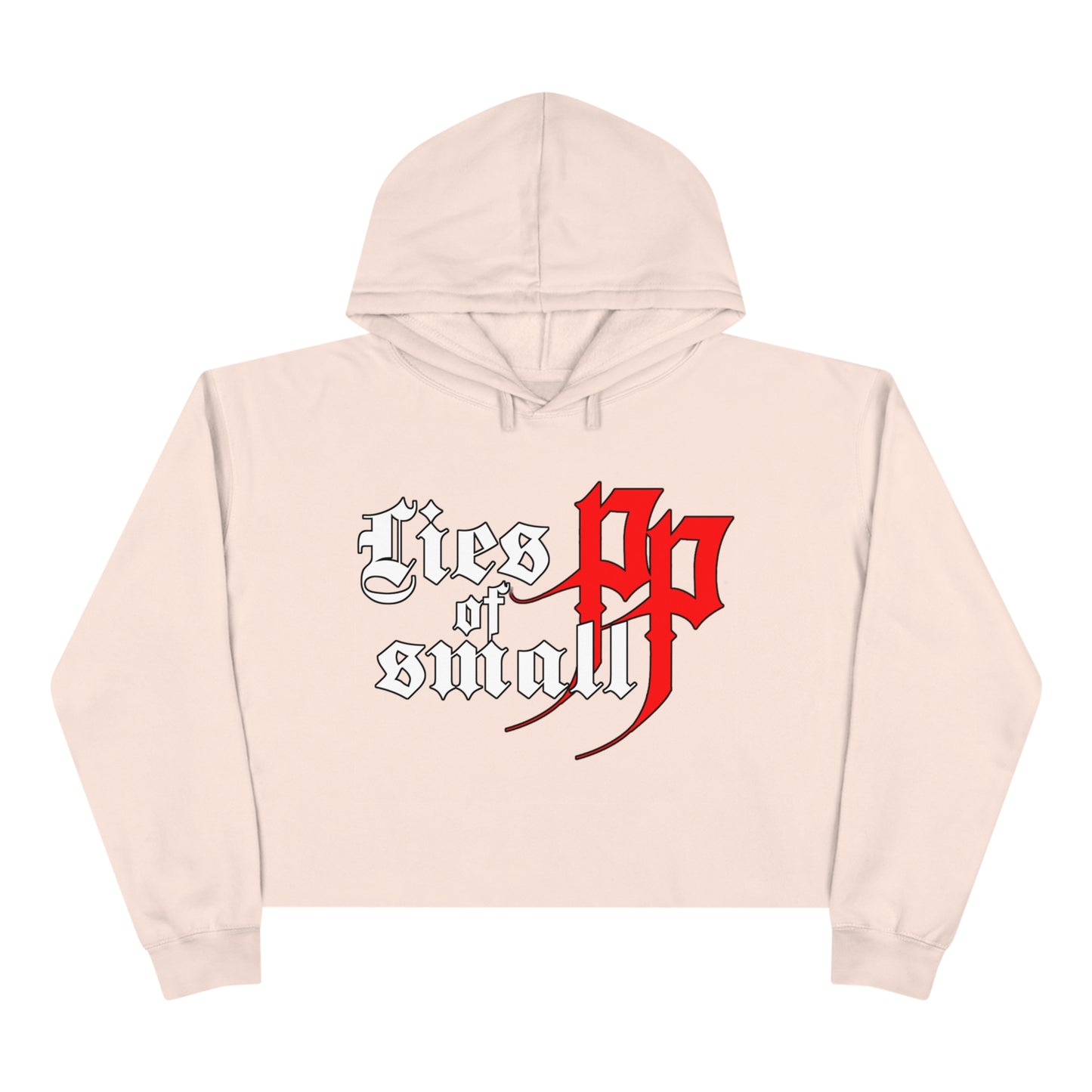 Lies of P Women's Crop Hoodie - Lies of Small PP