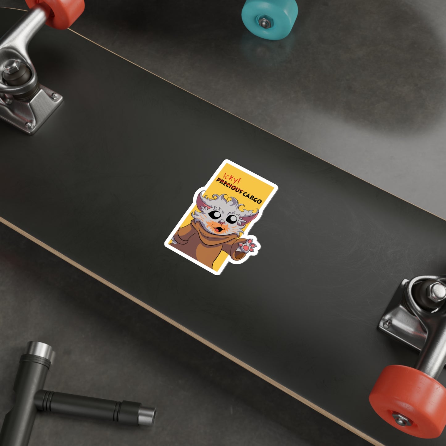 Icky Cargo Die-Cut Sticker - Wisp Campaign