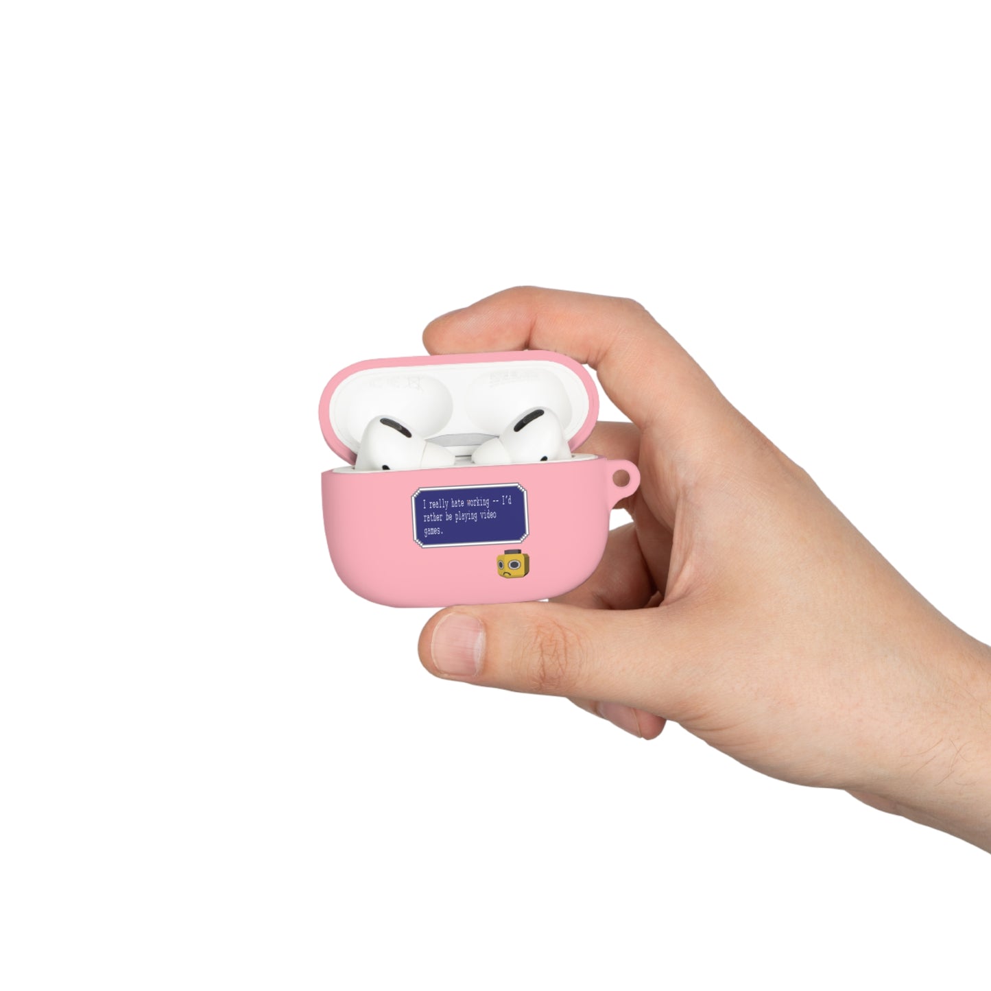 AirPods / AirPods Pro Case Cover - I Really Hate Working