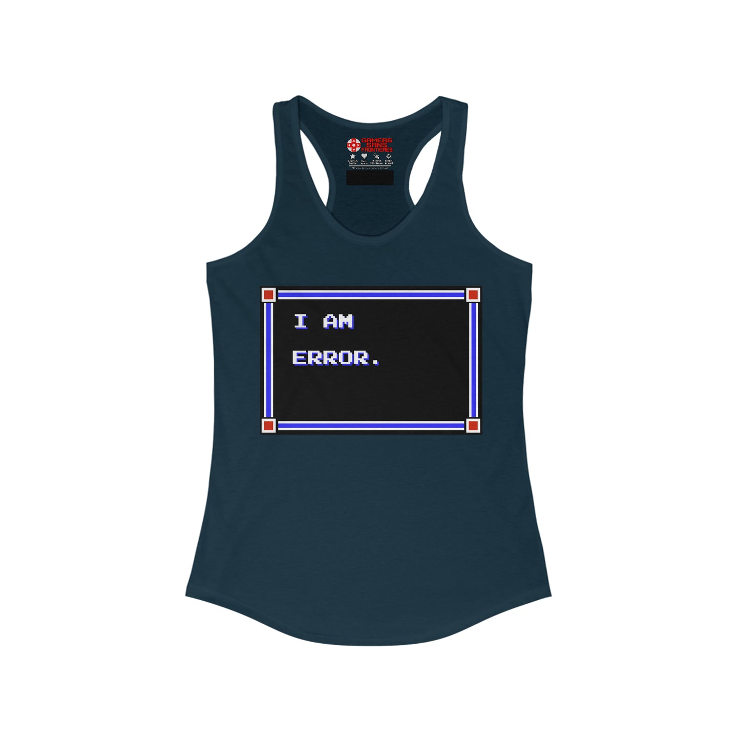 Women's Racerback Tank - I Am Error