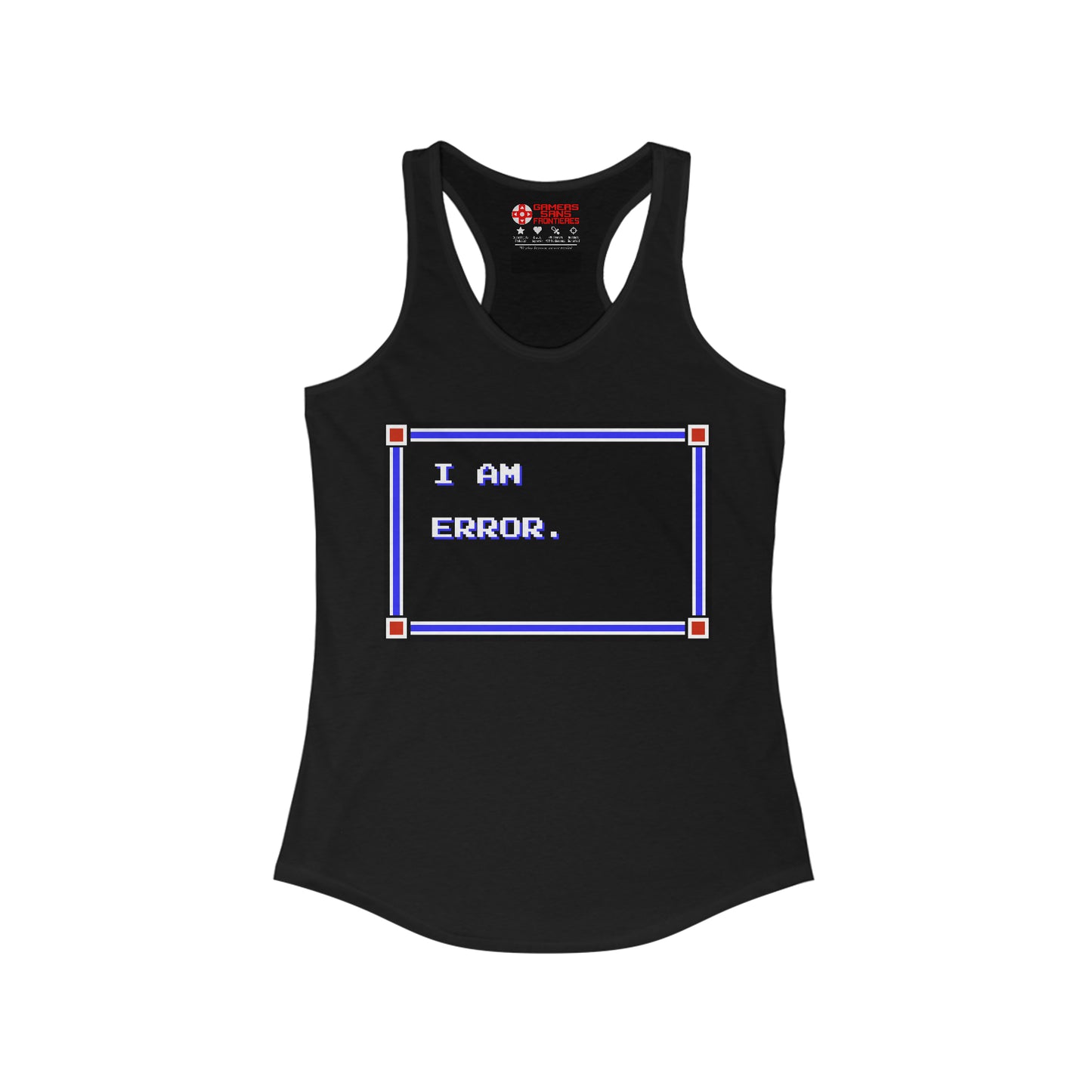 Women's Racerback Tank - I Am Error