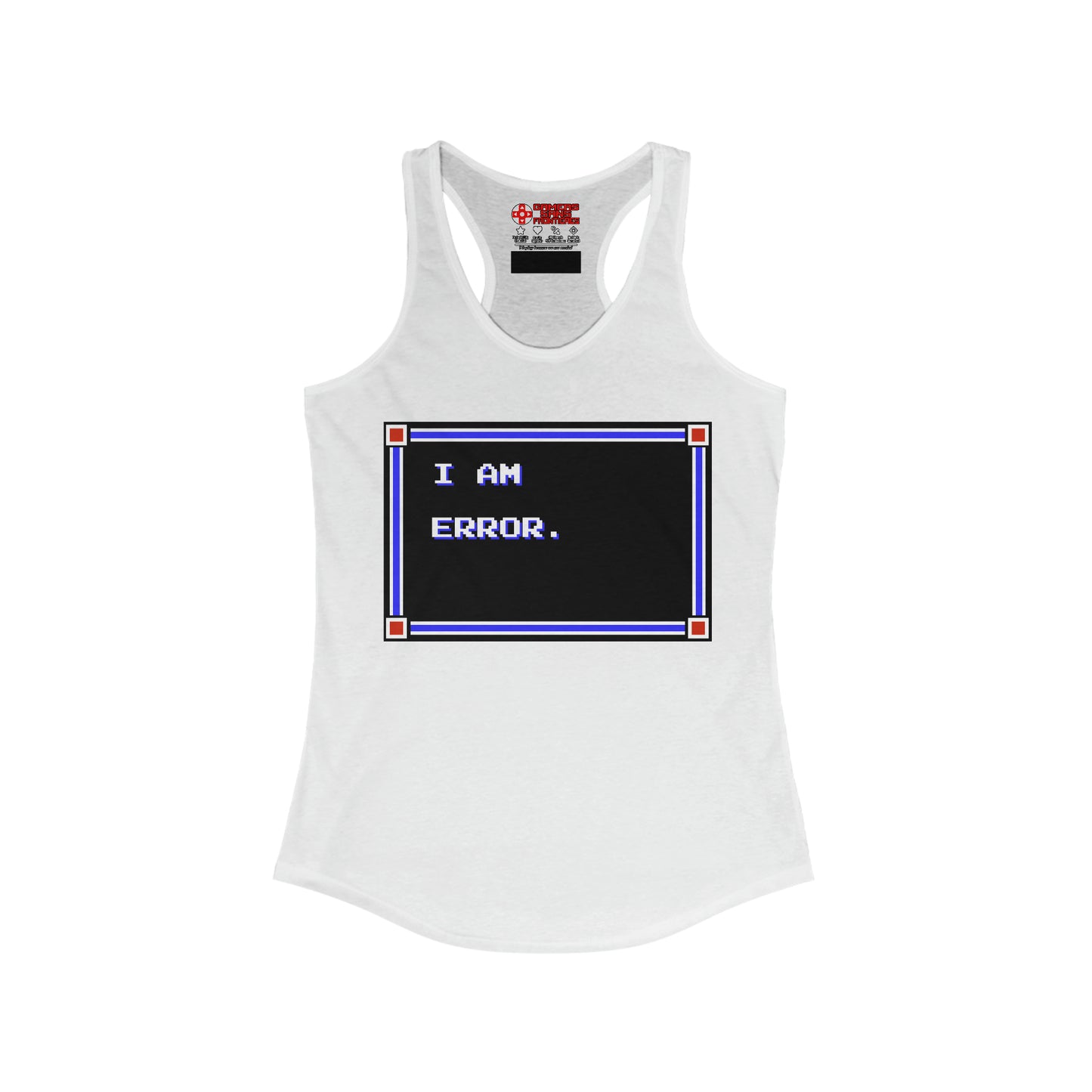 Women's Racerback Tank - I Am Error