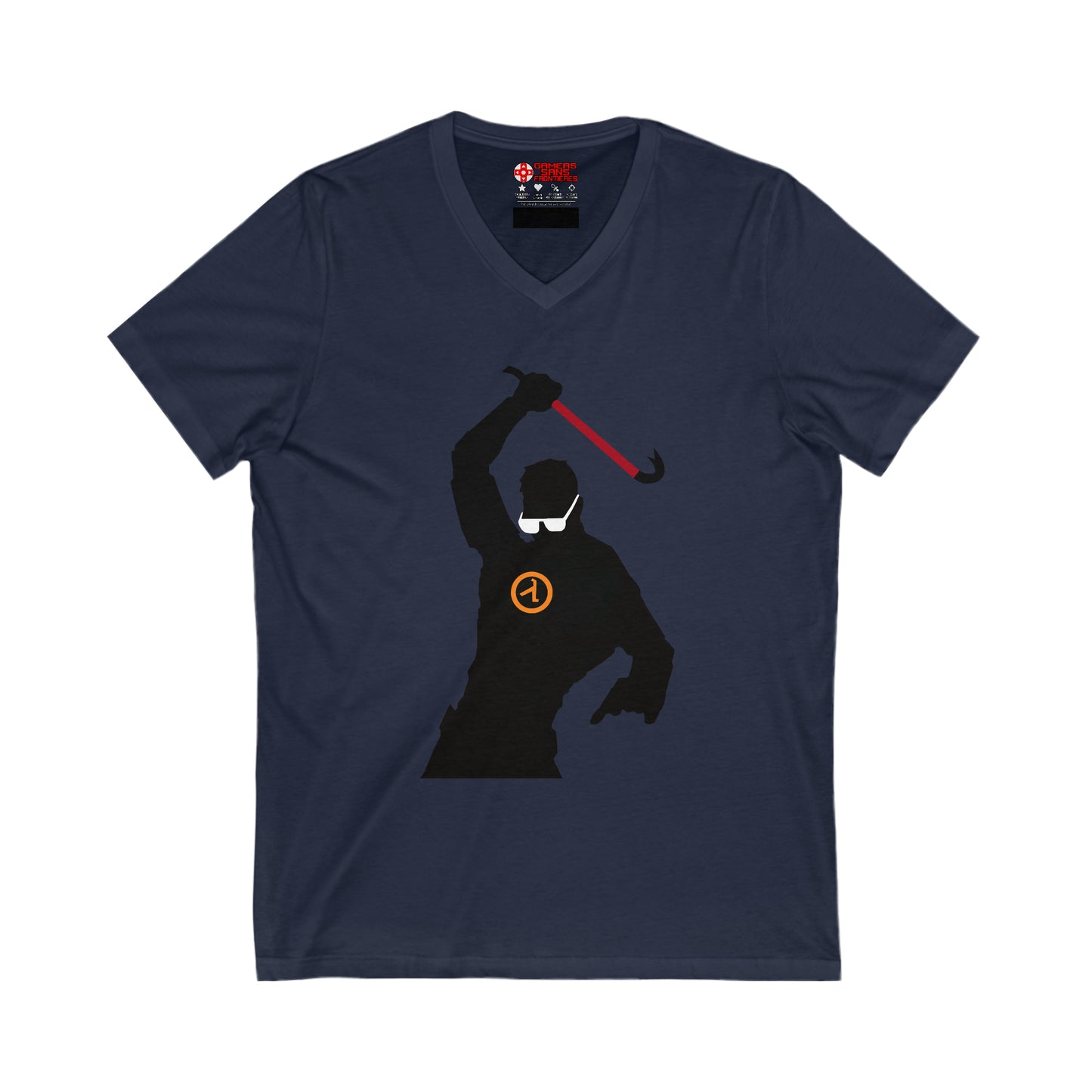 Half-Life Men's V Tee -Freeman
