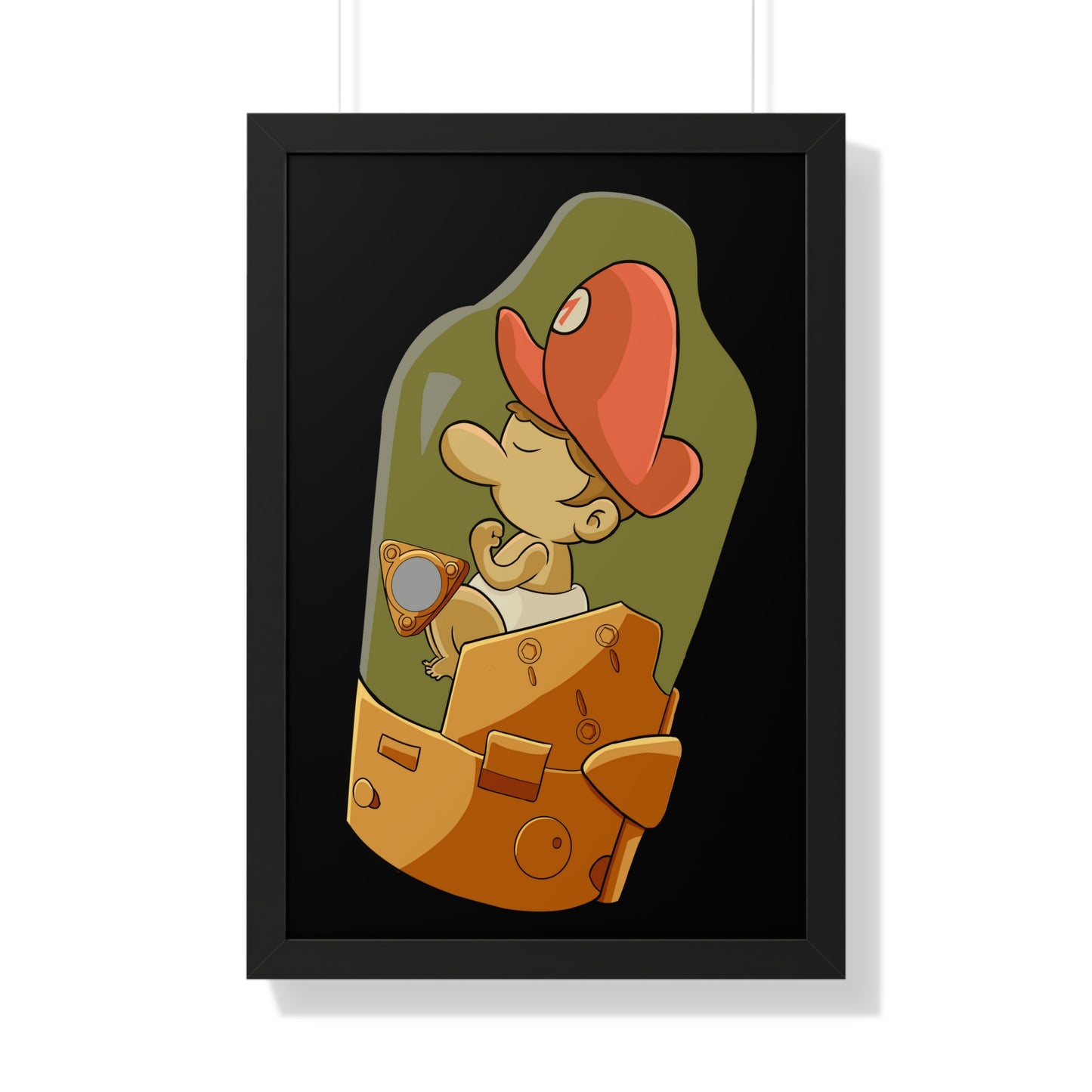 Framed  Poster - BBS