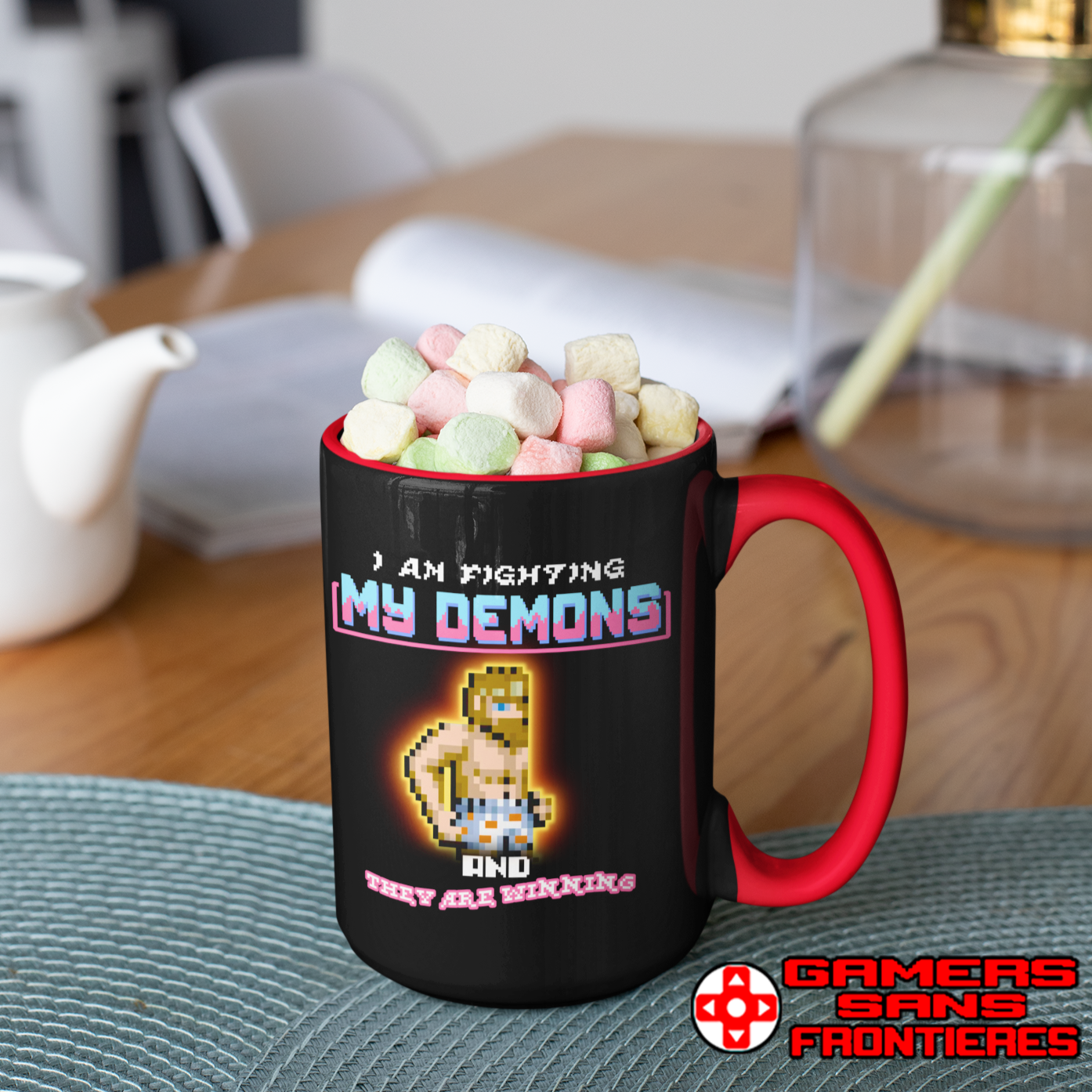 Mug 11oz - Fighting my demons