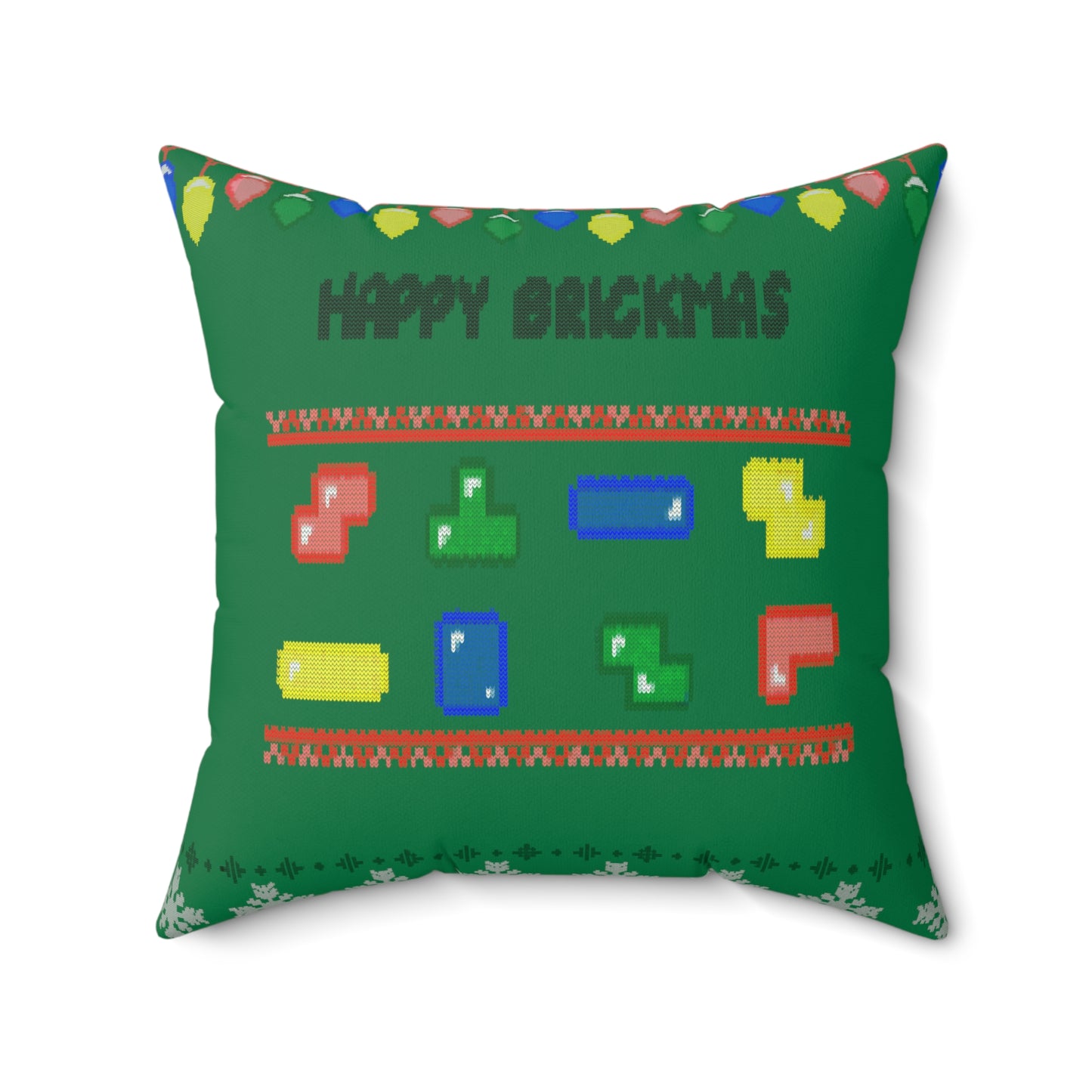 Christmas Pillow - Brickmas