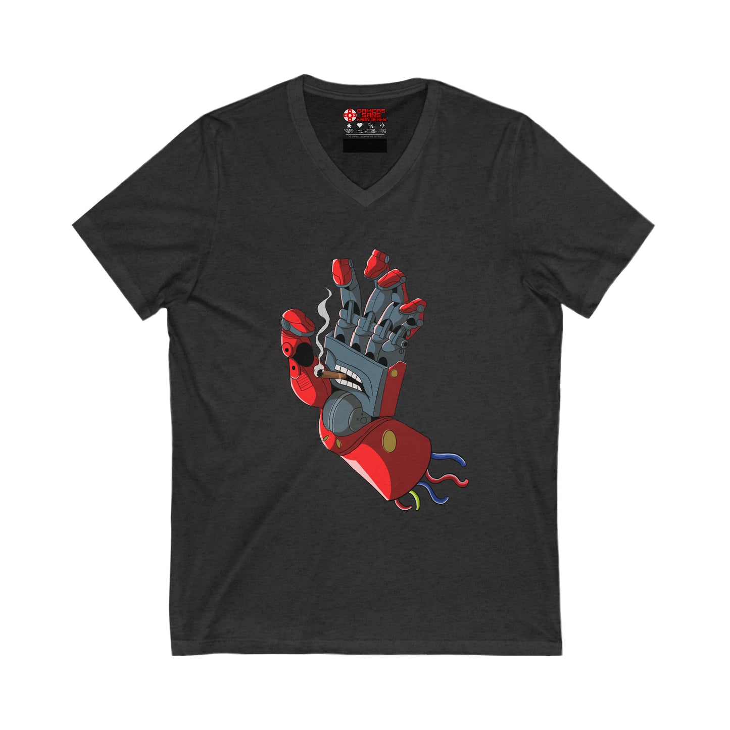 Metal Gear Men's V Tee - Boss’ Smoking Hand