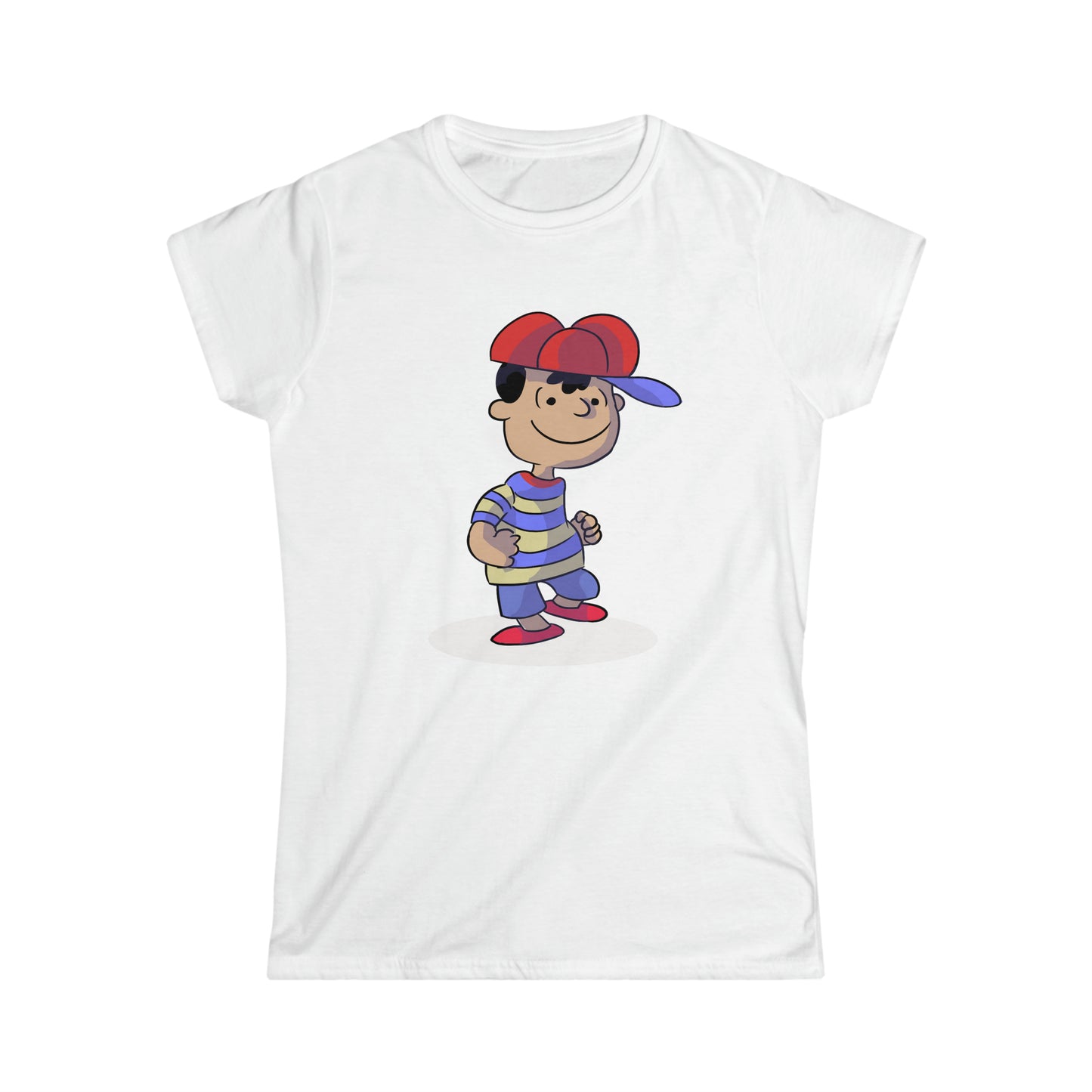 EarthBound Women's Tee - Ness Brown Dance