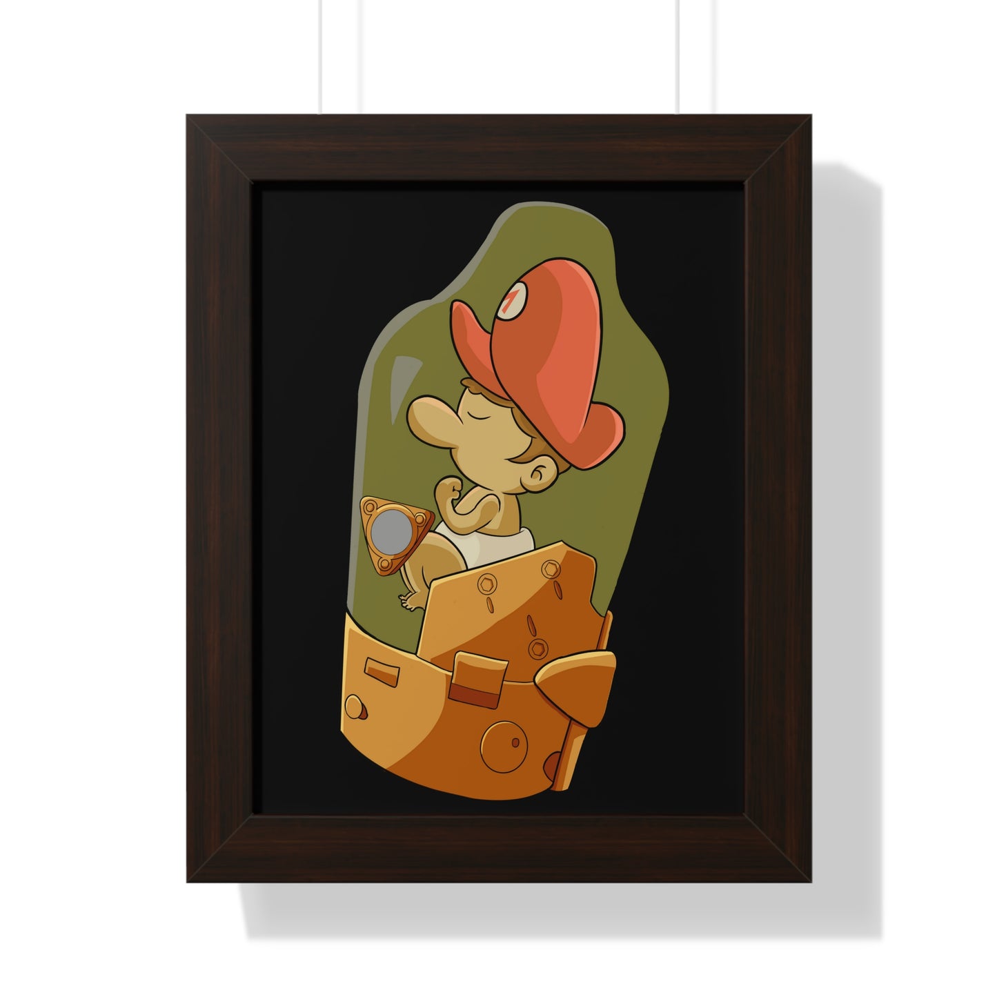 Framed  Poster - BBS