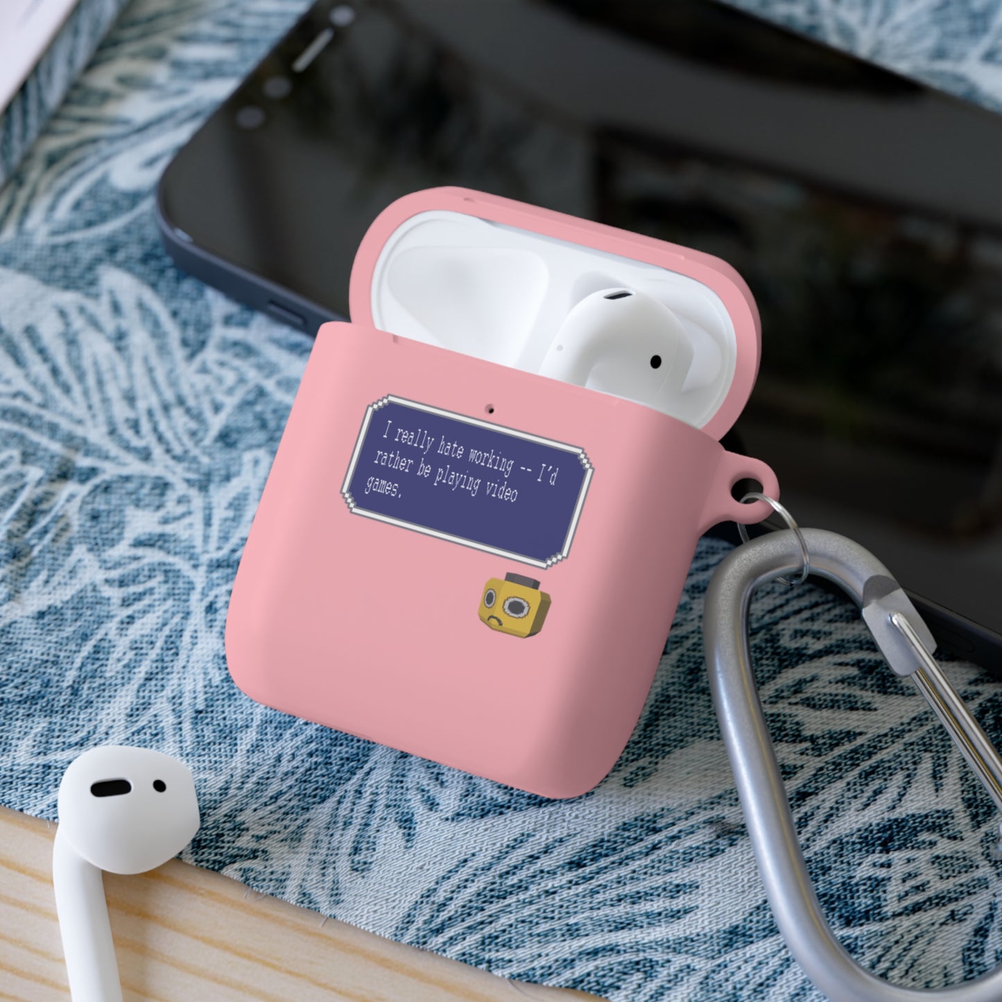AirPods / AirPods Pro Case Cover - I Really Hate Working