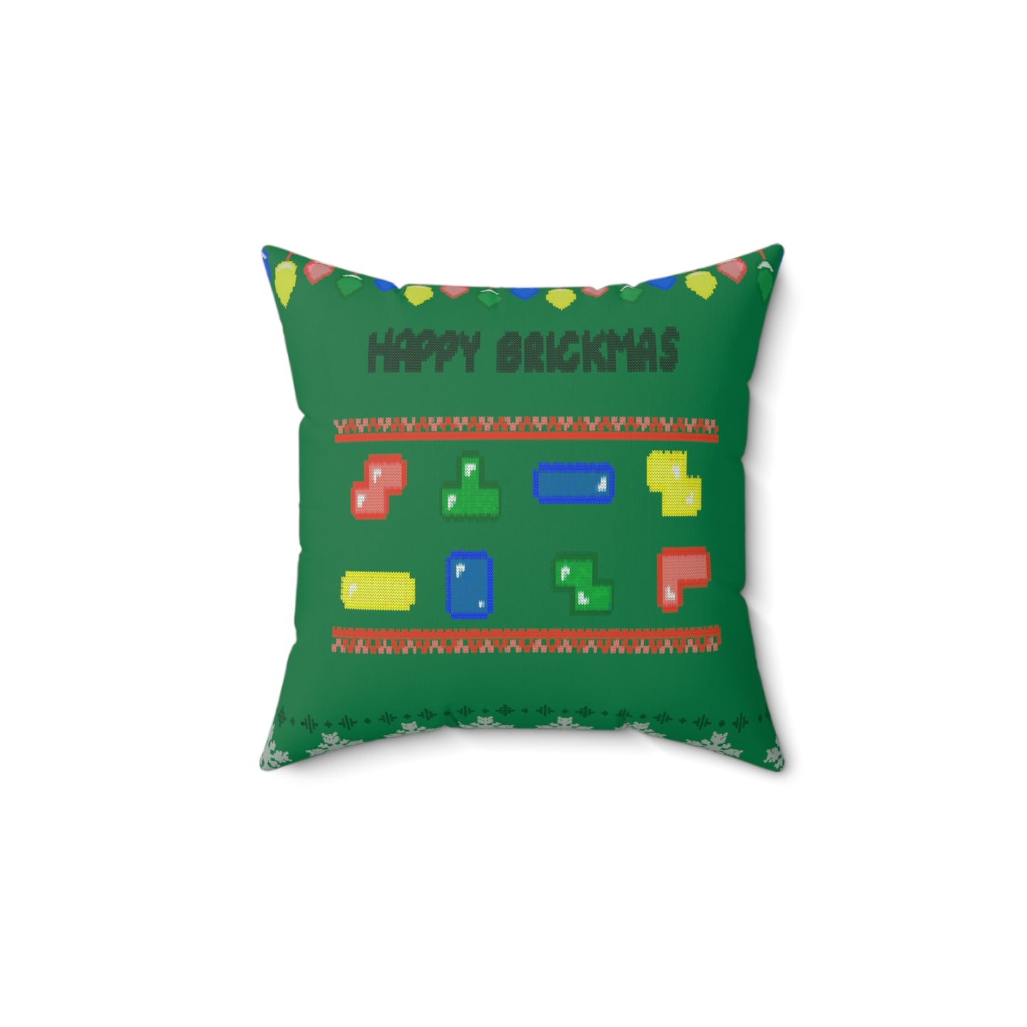 Christmas Pillow - Brickmas