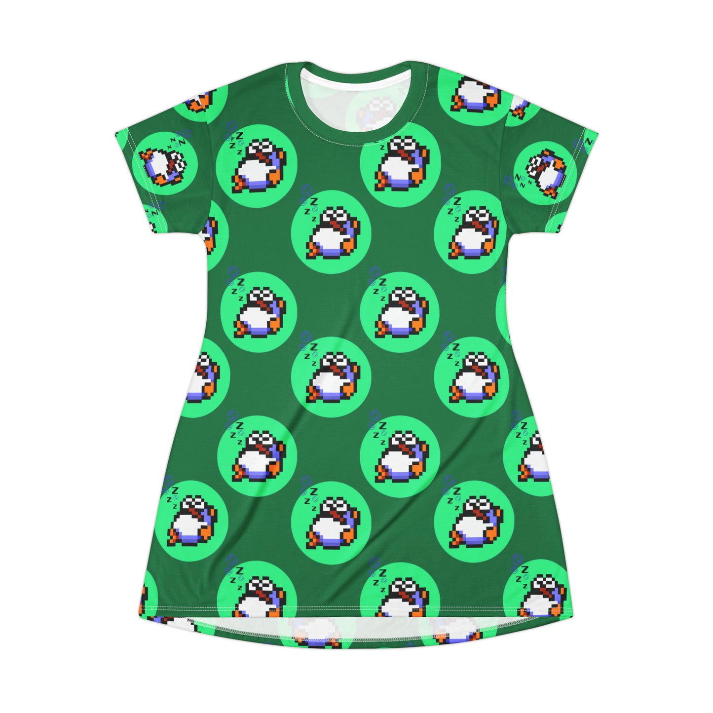 Rip Van Sleeping Pattern Tee Dress