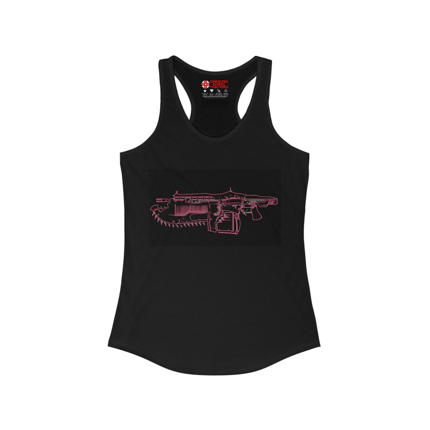 Women's Racerback Tank - Neon Lancer