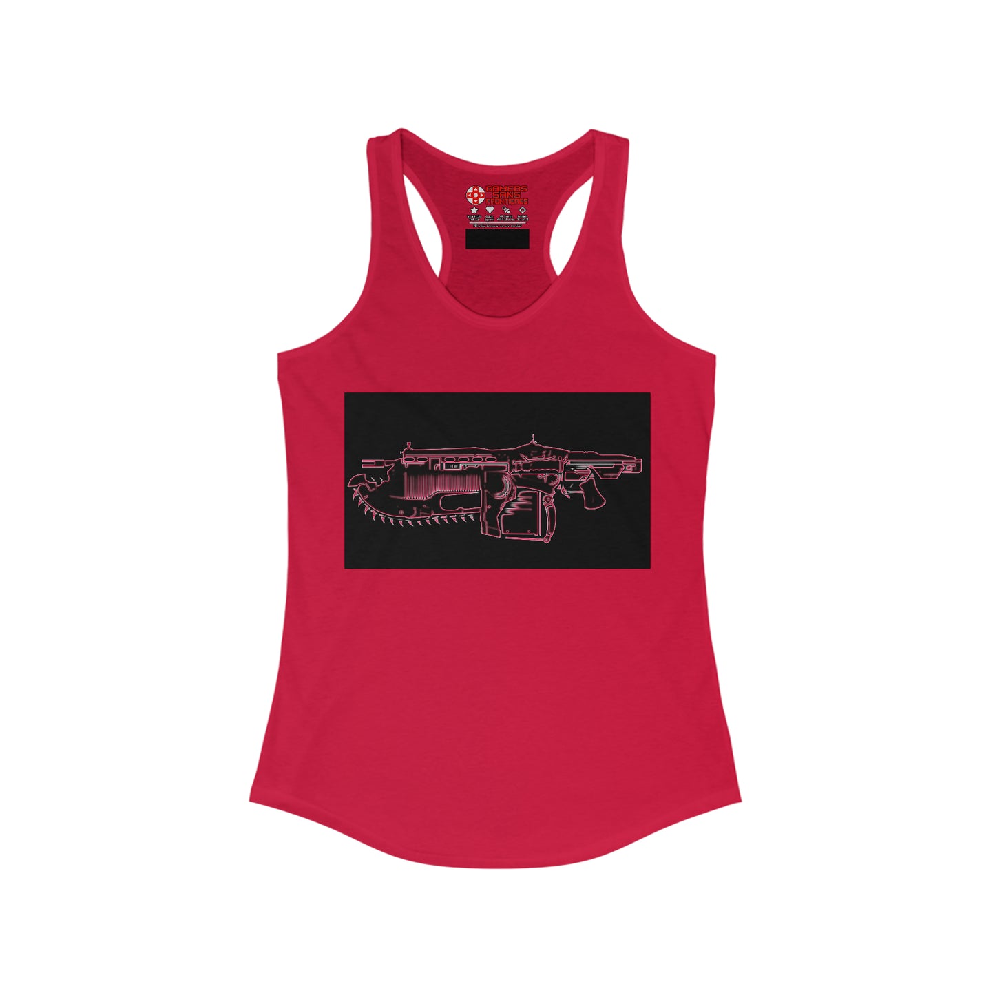 Women's Racerback Tank - Neon Lancer