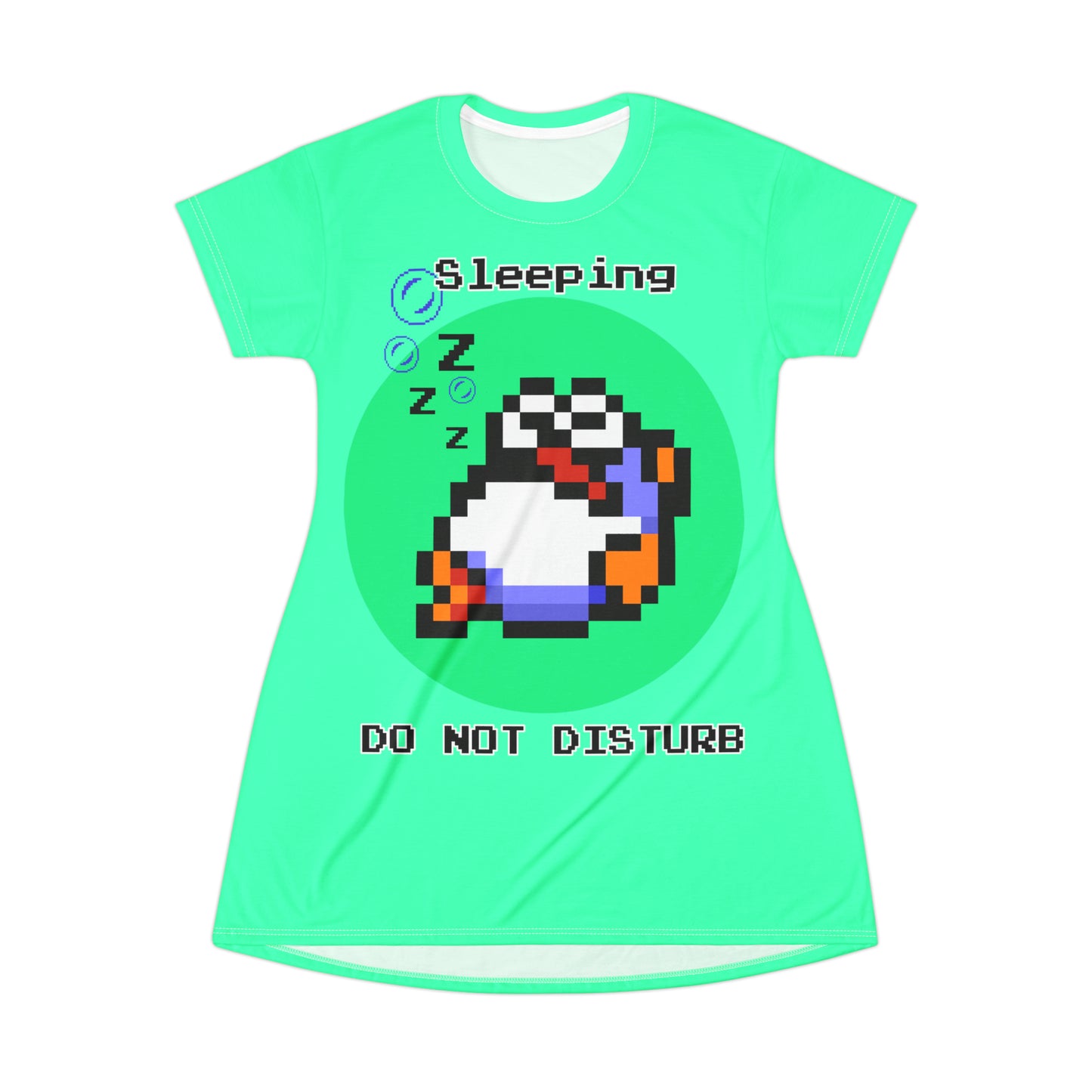 Rip Van Sleeping Tee Dress